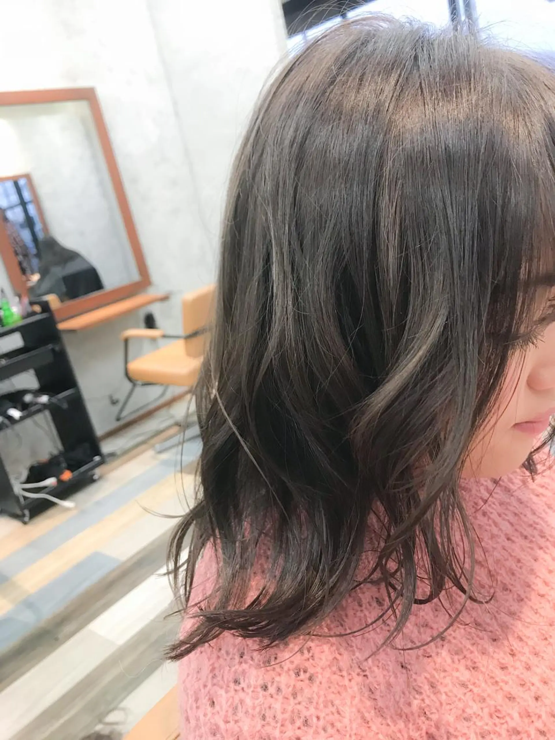 ミディアム カラー 💘トレンドスタイル 💘透明感ヘアのヘアスタイル