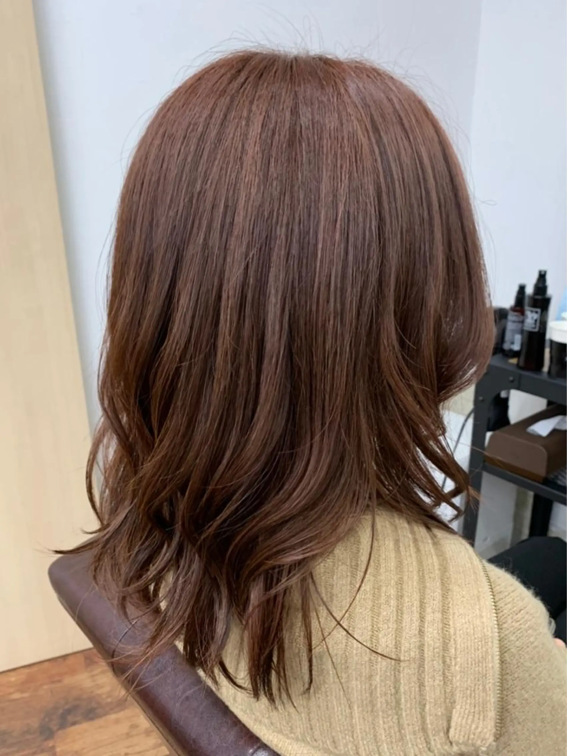 ミディアム カラー クセを最大限に活かす メンズパーマ奈良大祐のヘアスタイル