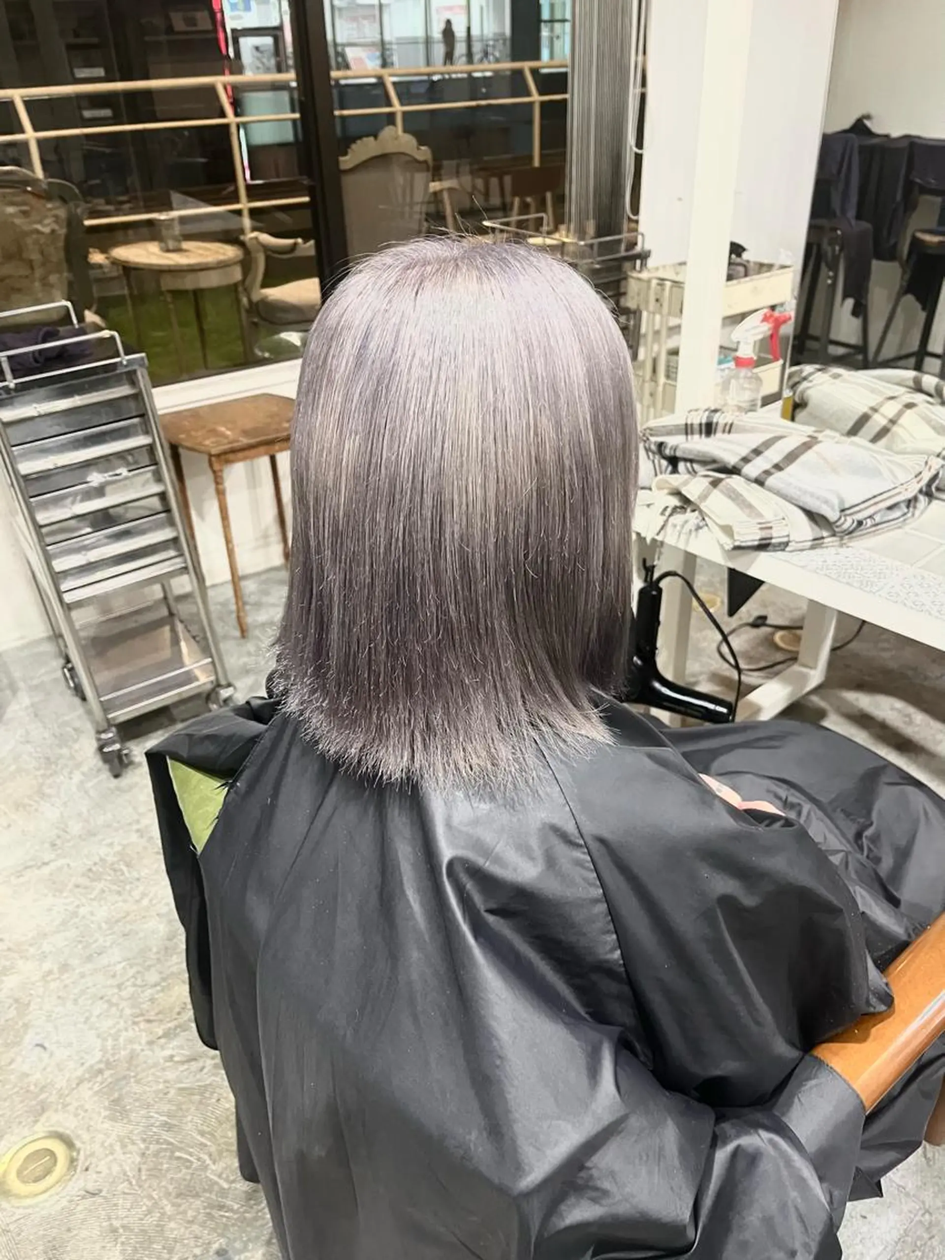 ショート カラー ヘアアレンジ ヘアカラー 高島 凜のヘアスタイル