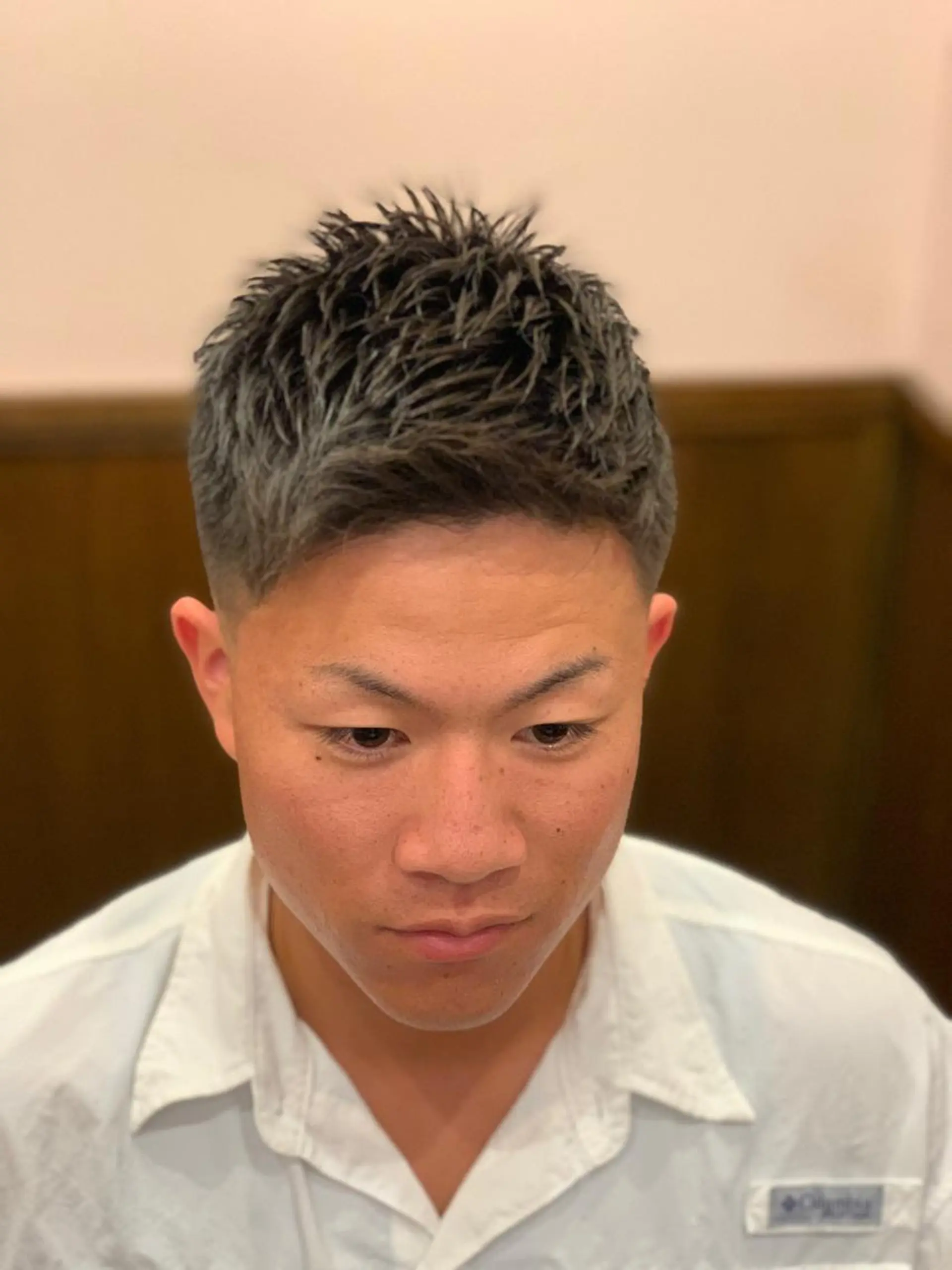 ショート HIRO銀座　バーバーショップ丸の内所属・ヒロ銀座 林のヘアスタイル