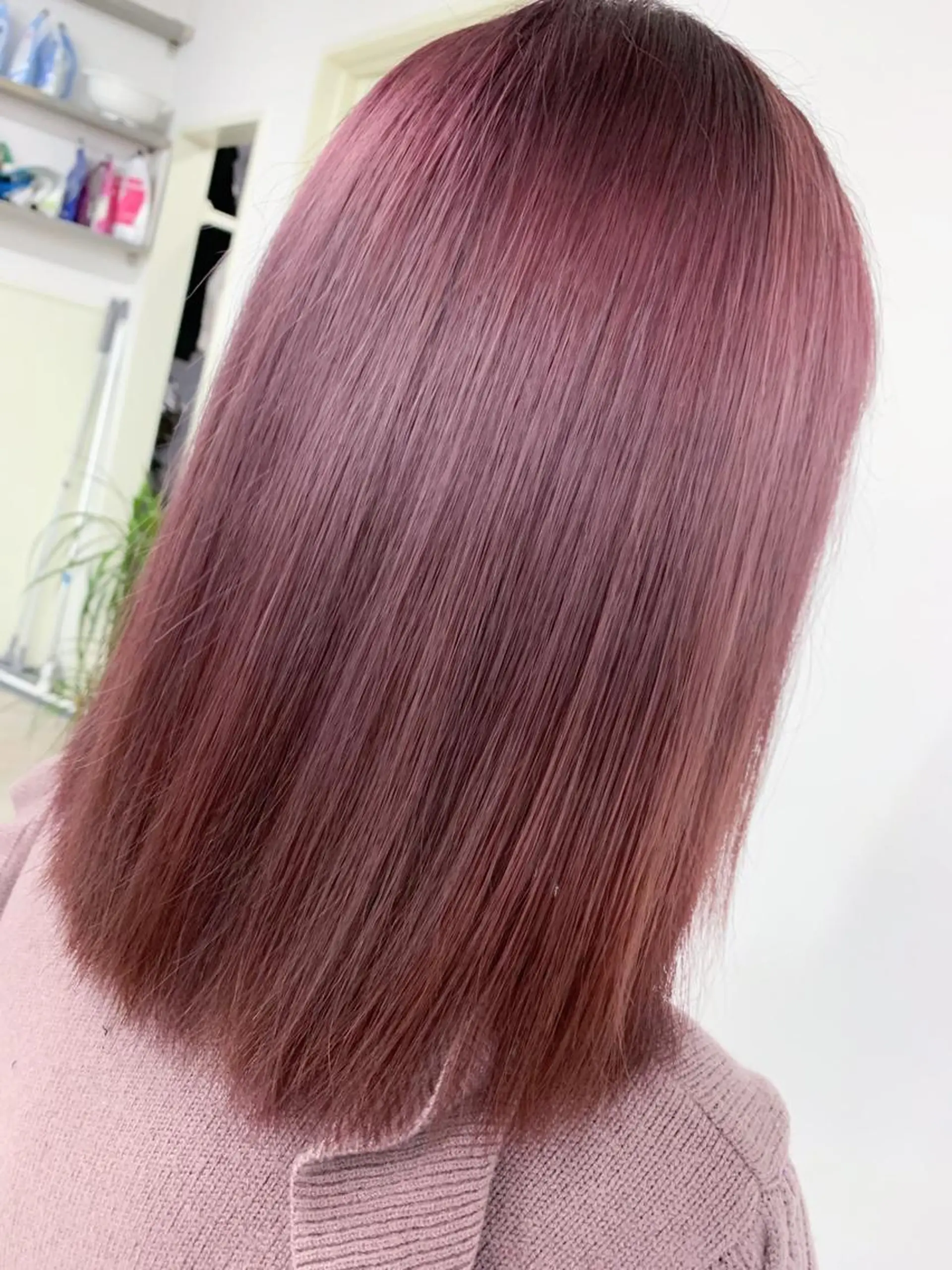 ミディアム ヘアカラー トリートメント 🥇近藤 恭輔🥇 Recharme新保のヘアスタイル