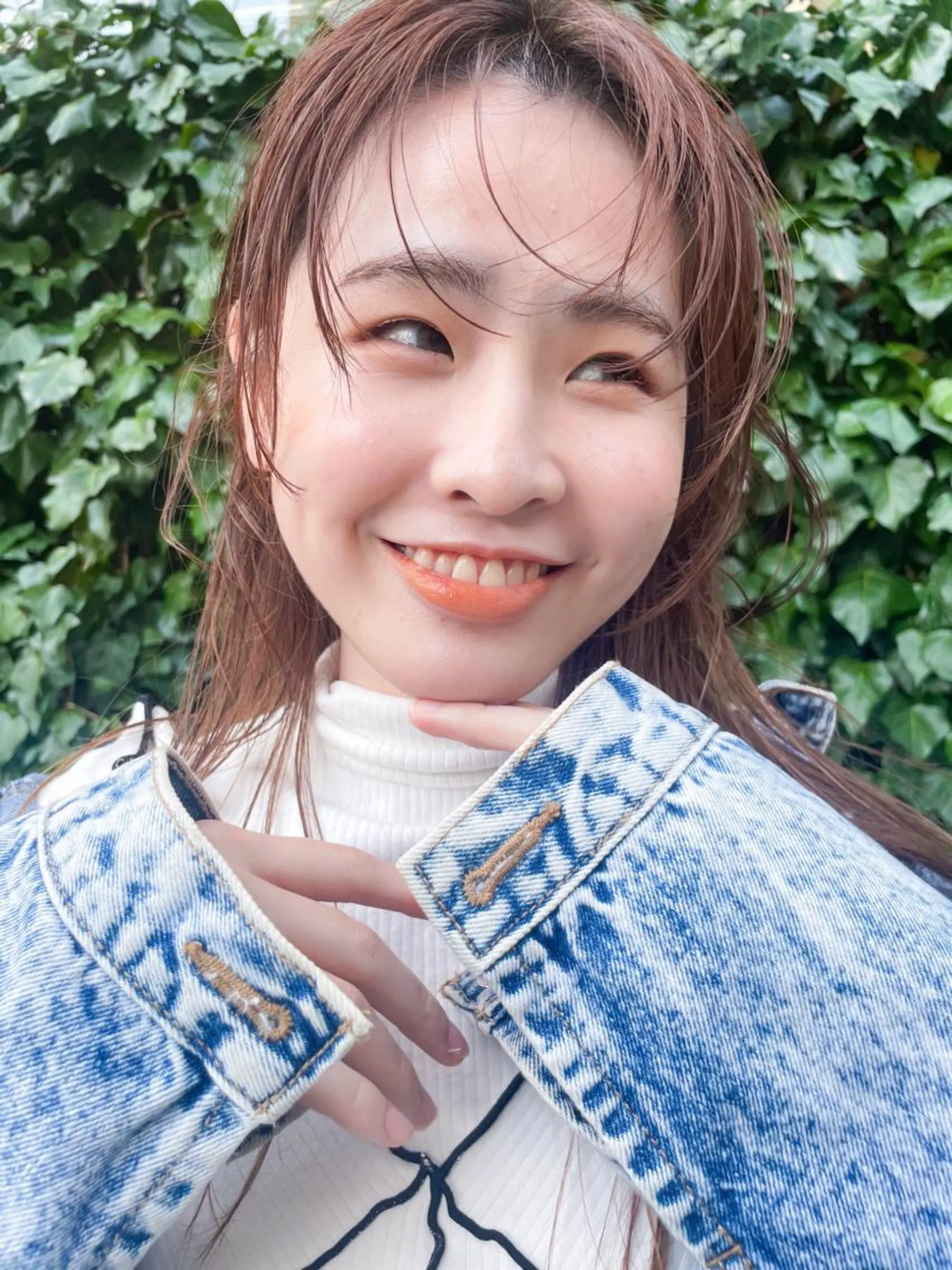 セミロング カラー 高橋 みく/ minim 暖色のヘアスタイル