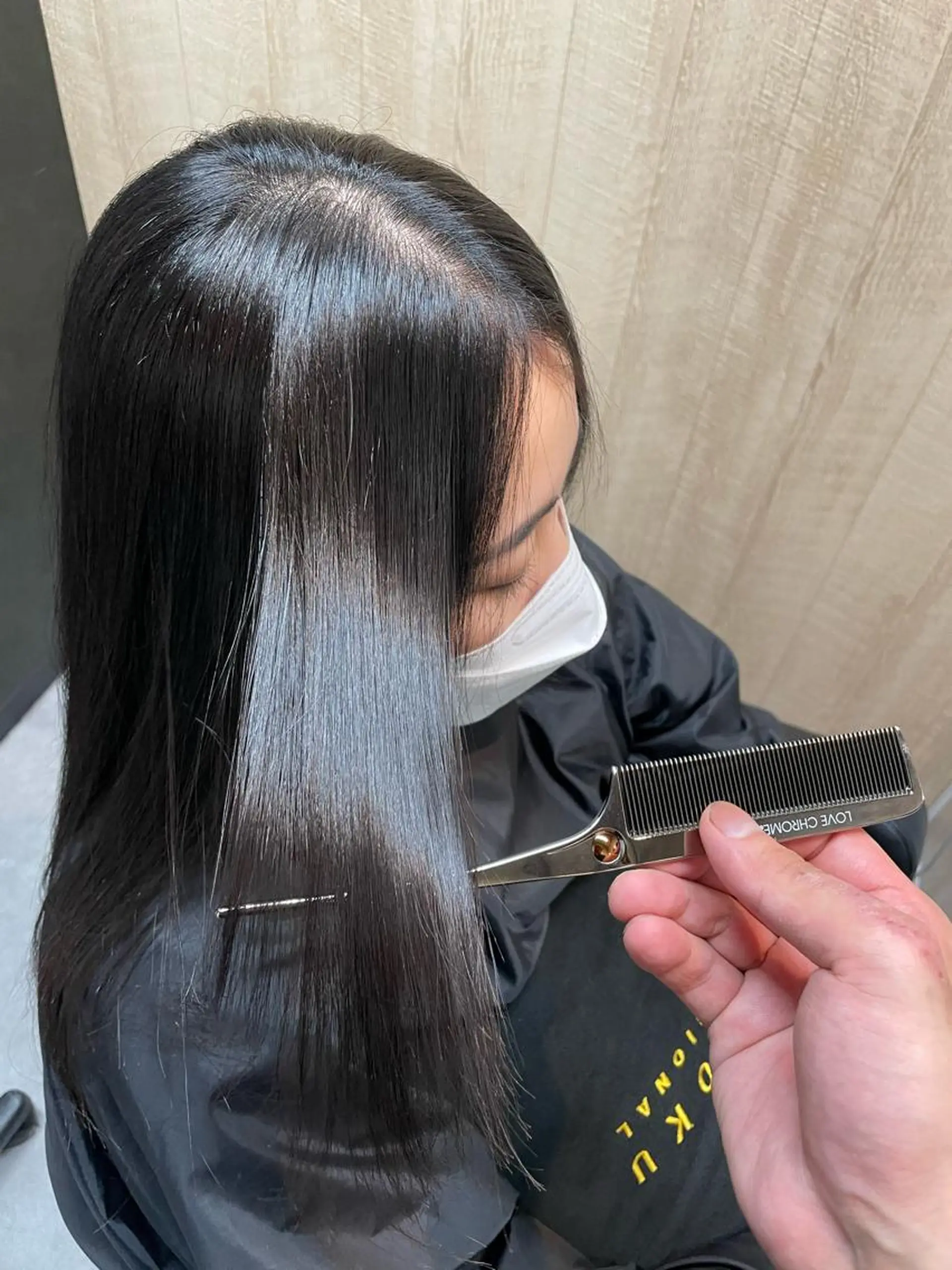 ロング カット 縮毛矯正 トリートメント 井上秀樹／大宮駅西口 駅前サロン/髪質改善のヘアスタイル