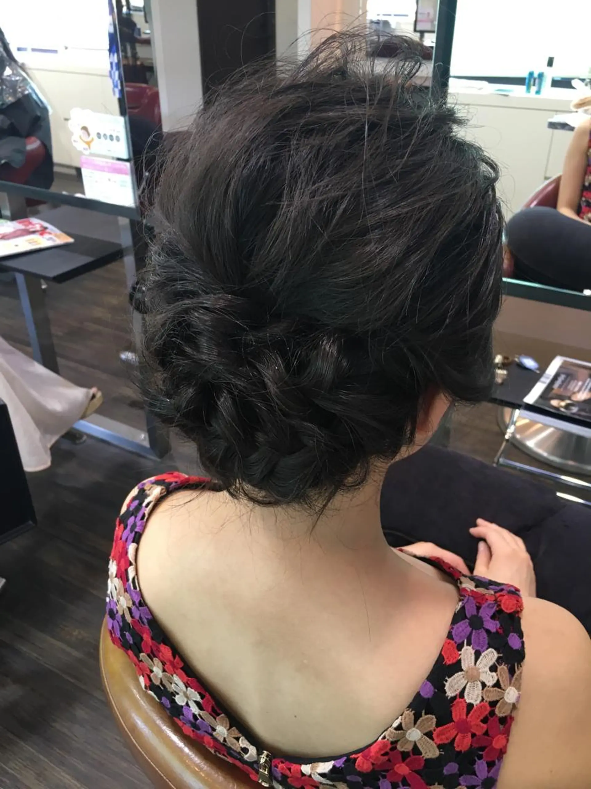 セミロング ヘアアレンジ 🌿‬ ܸAir 透明感🌱西村知佳のヘアスタイル