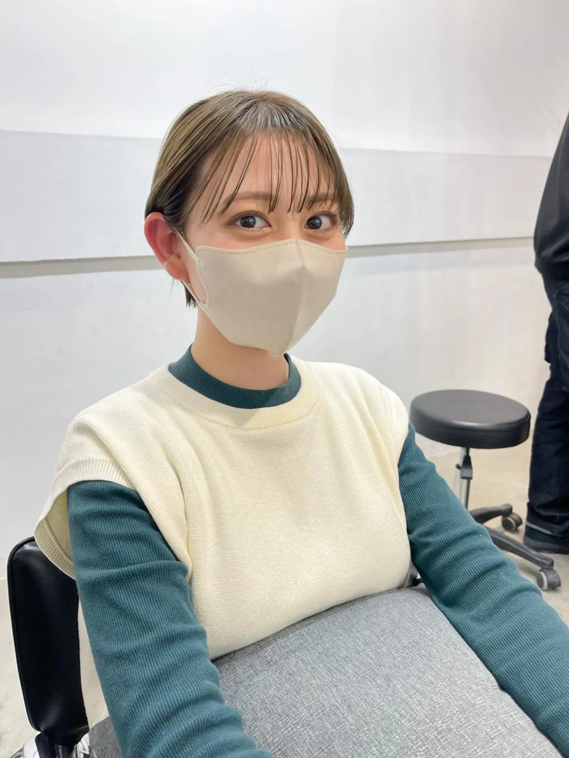 ショート カラー ハイトーンカラー ショートヘア カット ヘアカラー 川本 裕🌿のヘアスタイル