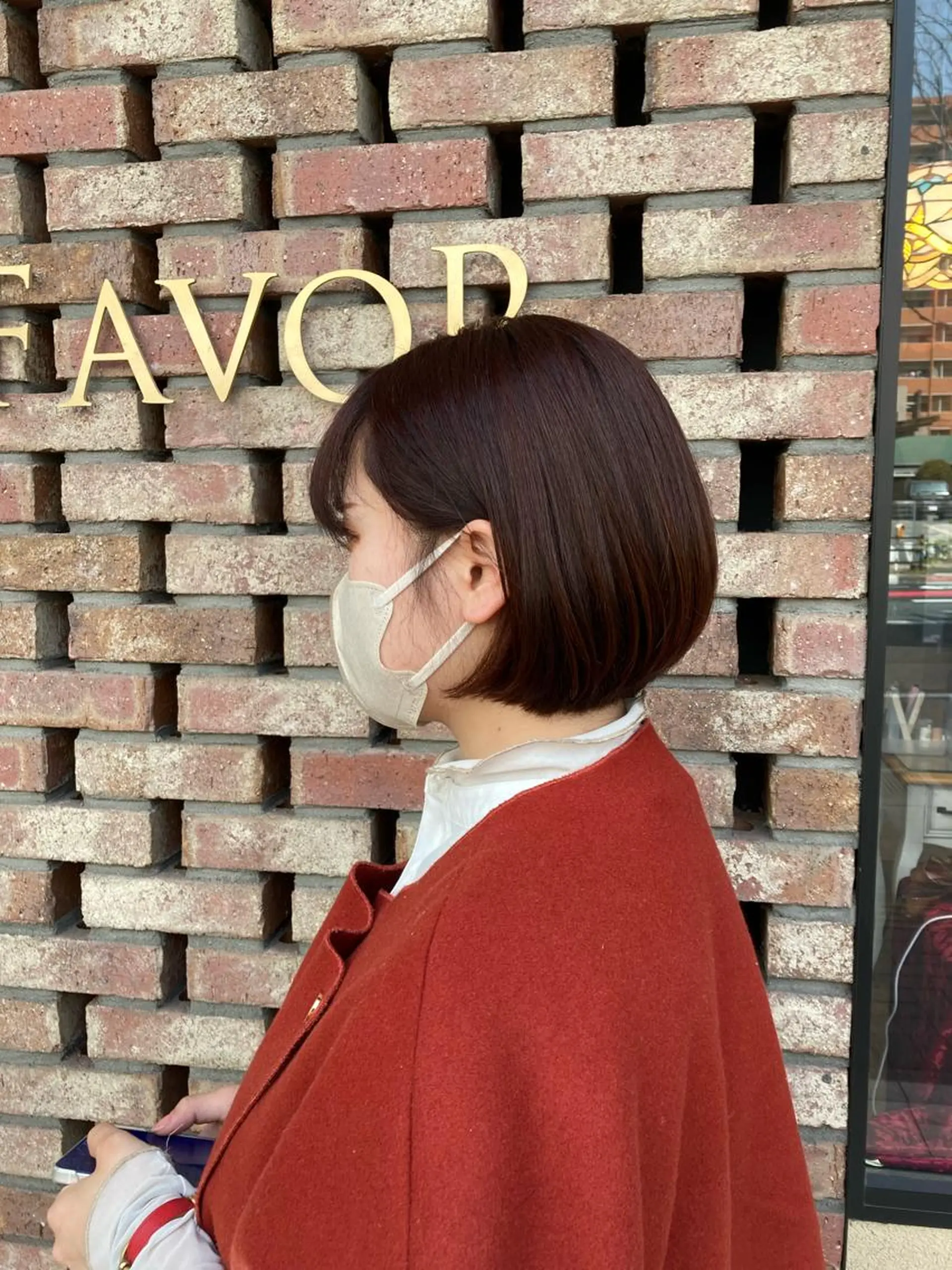 ショート ボブ 馬場 百合恵のヘアスタイル