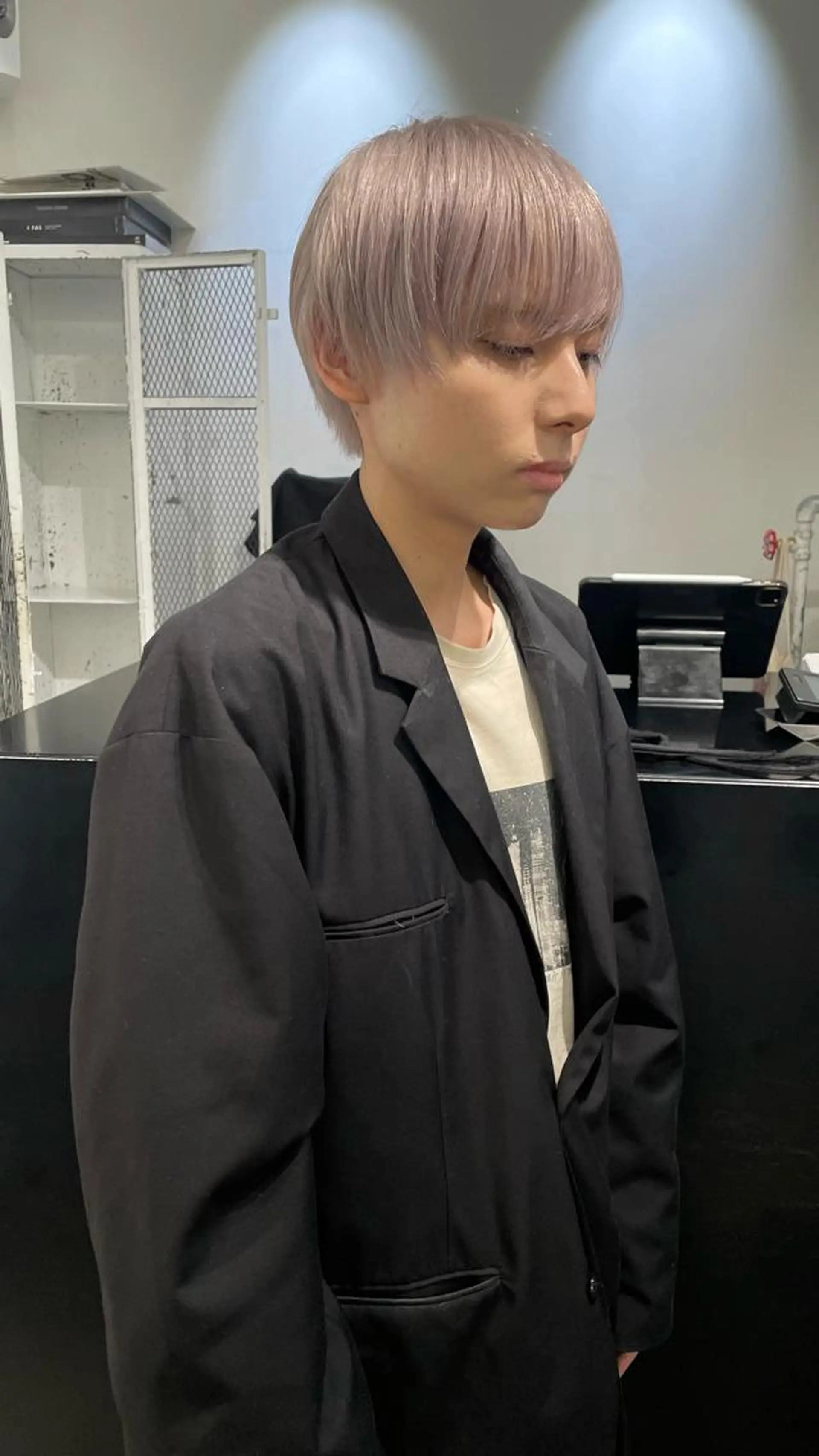ショート カラー パーマ ヘアアレンジ メンズ キッズ ネイル マツエク・マツパ アイブロウ メンズバレイヤージュ メンズブリーチ メンズハイライト メンズハイトーン メンズインナーカラー カット ヘアカラー トリートメント 艶ハイトーン/ヘア アレンジAYAKAのヘアスタイル