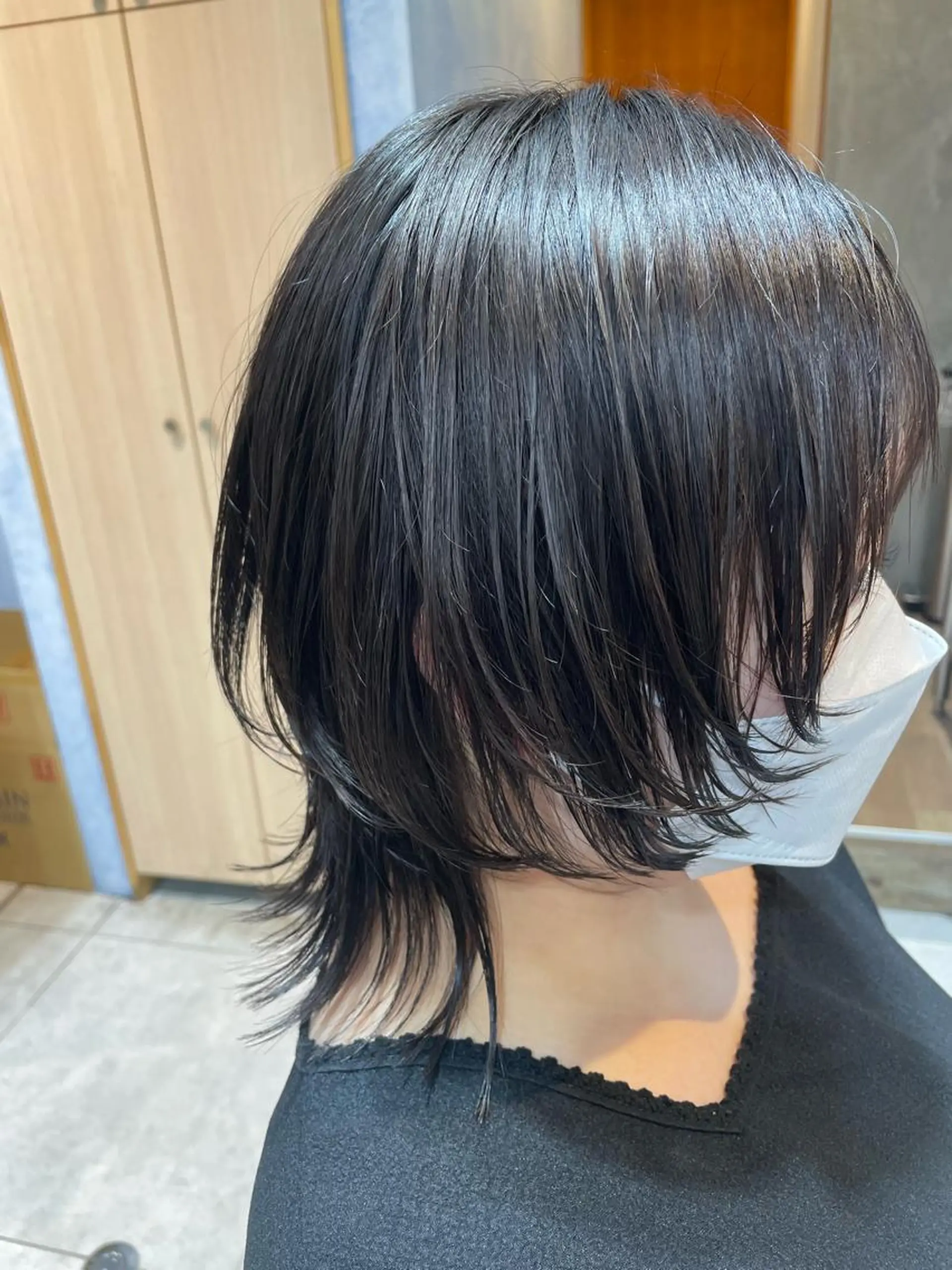 ミディアム カット 【店長】 草間大輔のヘアスタイル