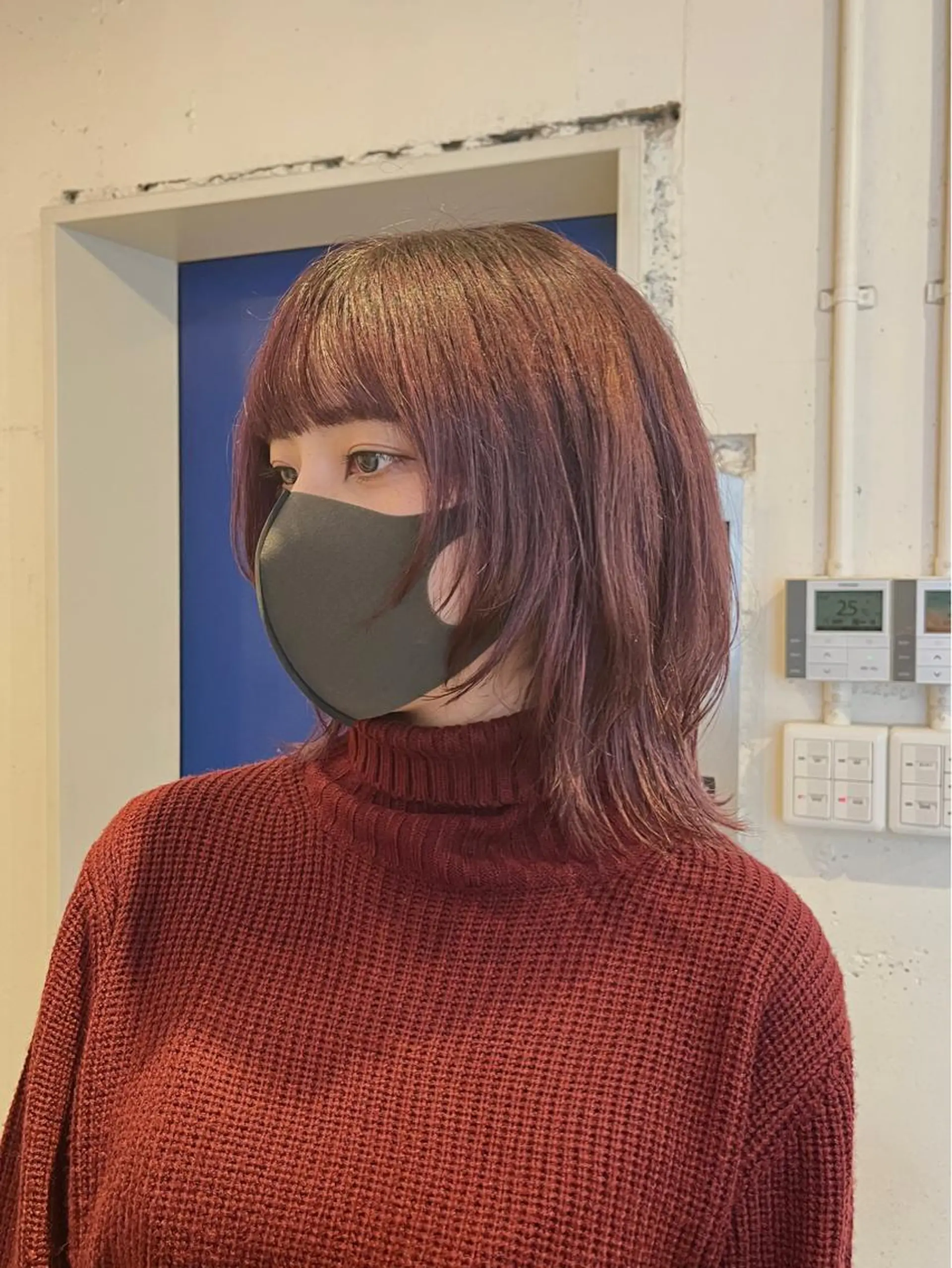 ミディアム カラー カット ヘアカラー トリートメント RYOMA/ 似合わせ🎧🤍のヘアスタイル