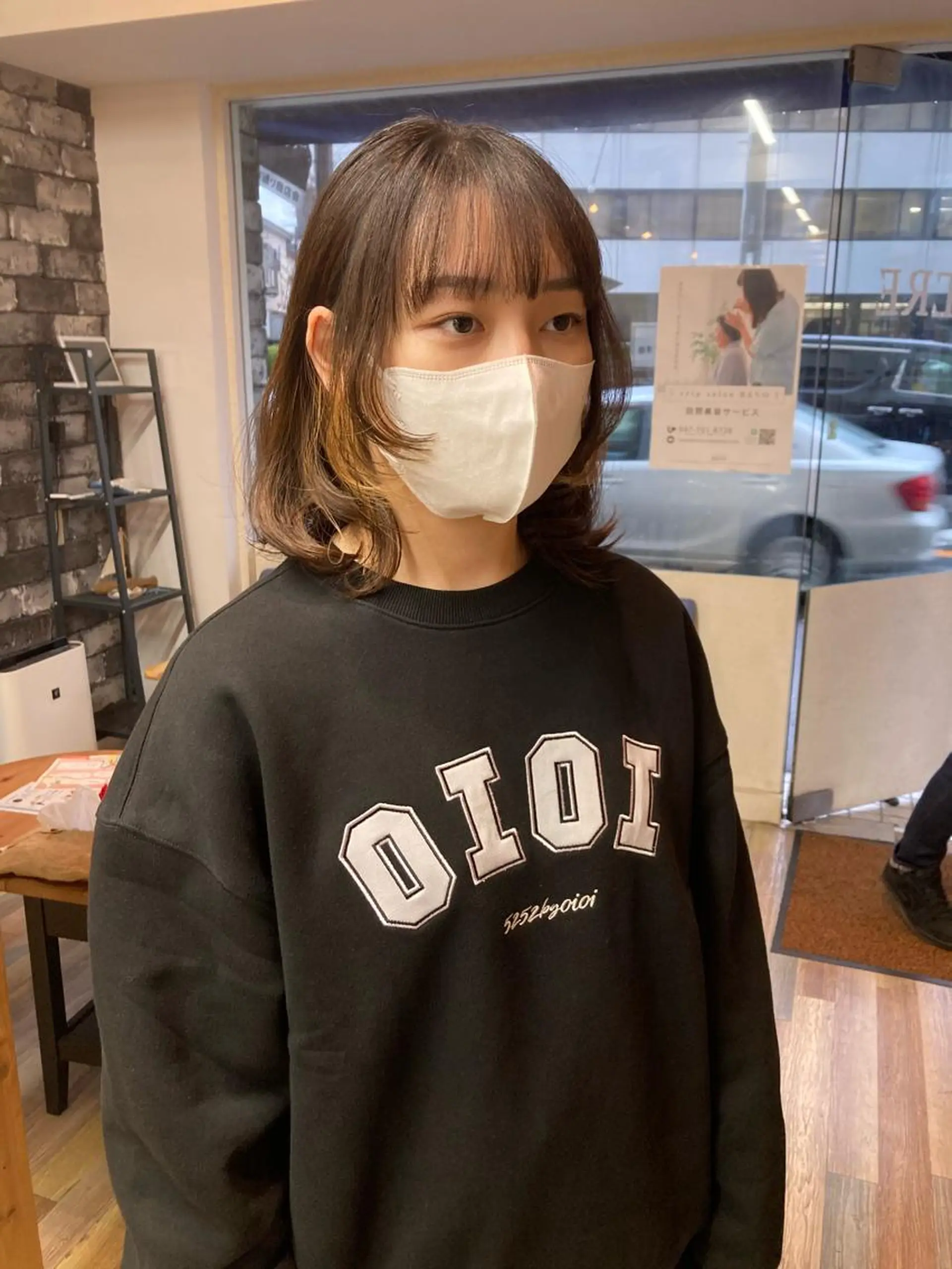 ミディアム カラー カット ヘアカラー トリートメント ヘアセット ✂️似合わせの魔術師 石田一樹✂️のヘアスタイル