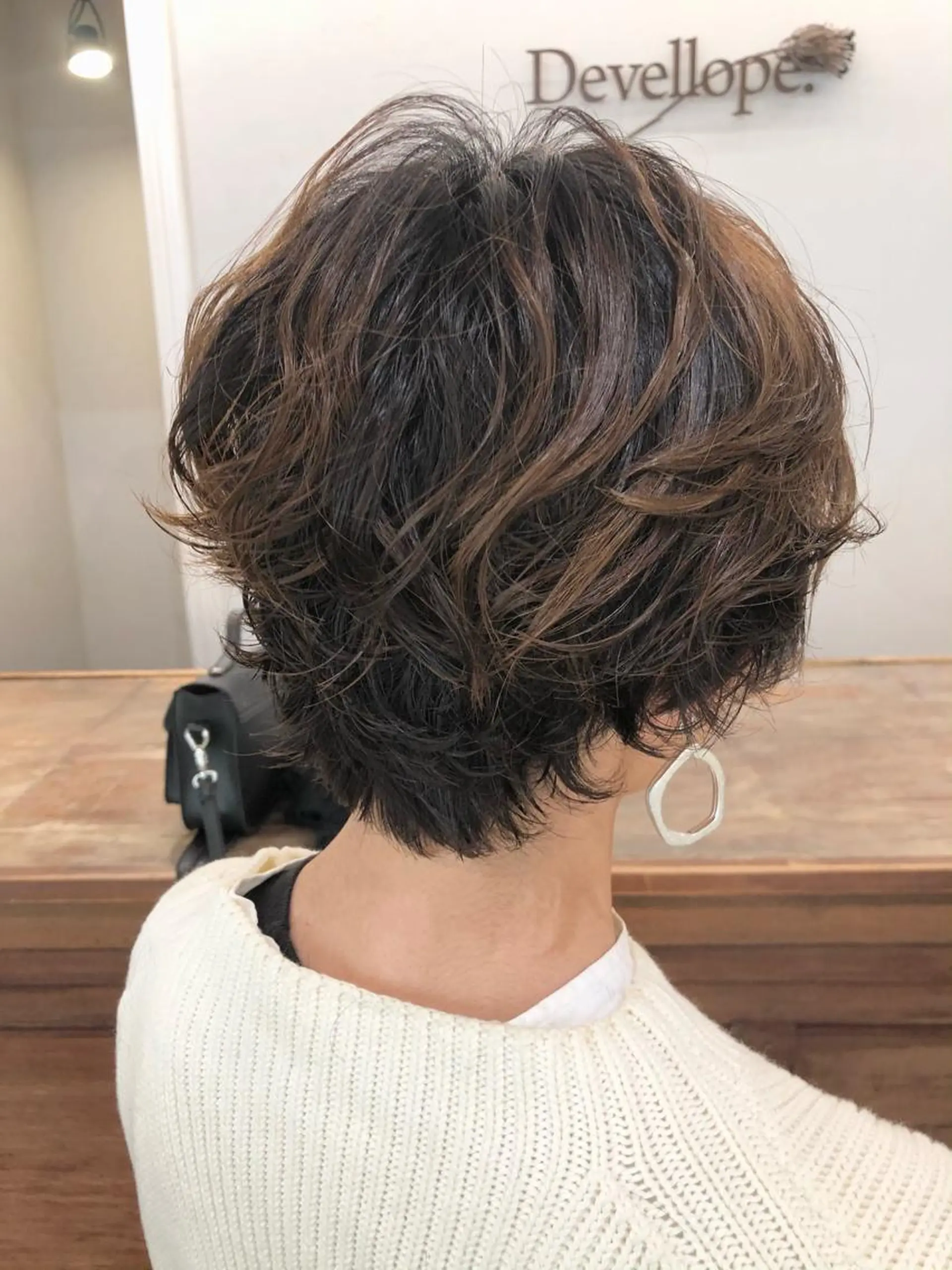 ショート パーマ ショートヘア カット パーマ 千葉 郁也のヘアスタイル