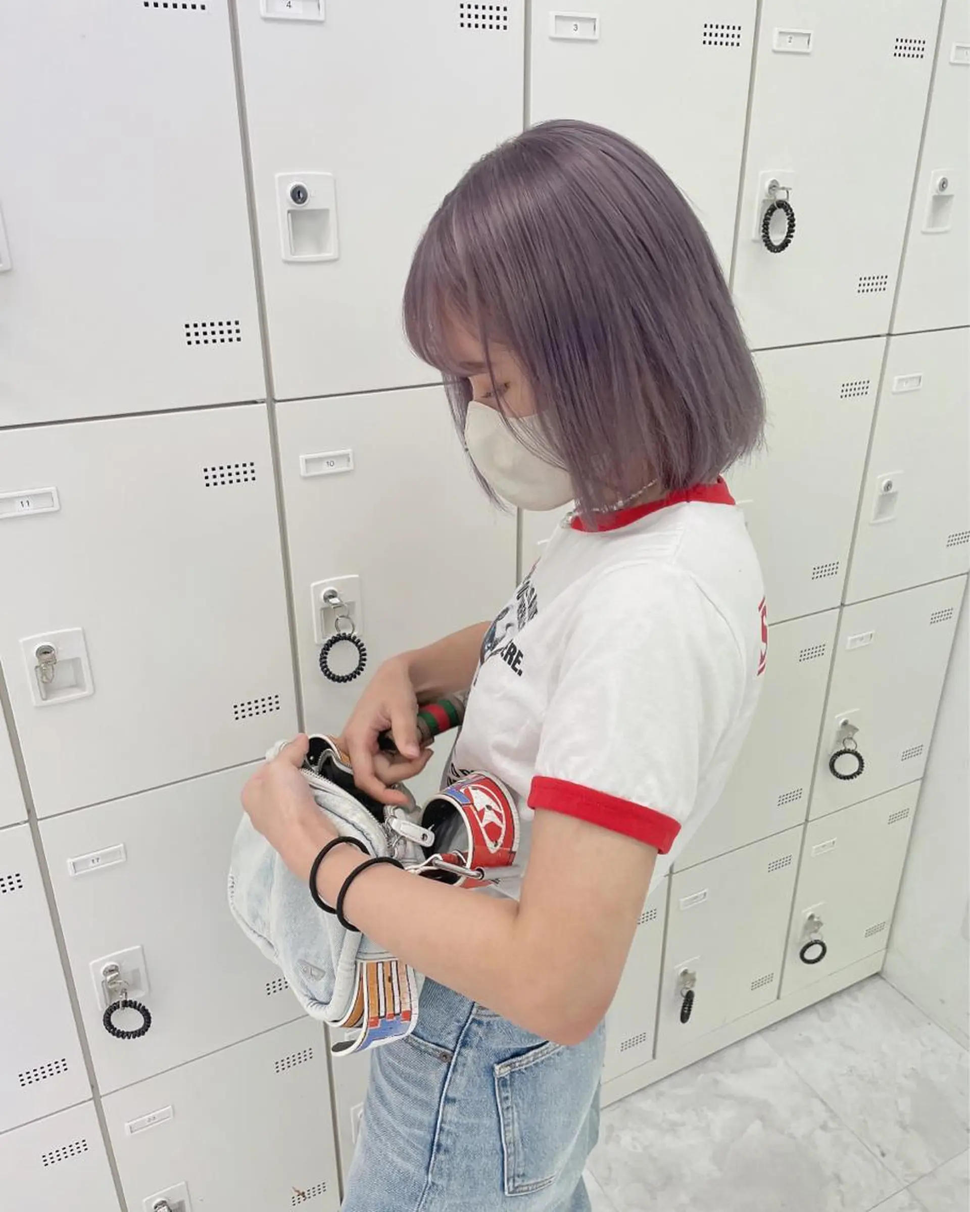 ショート カラー ヘアカラー トリートメント 💗🤍透明感カラー 🤍💗kanonのヘアスタイル