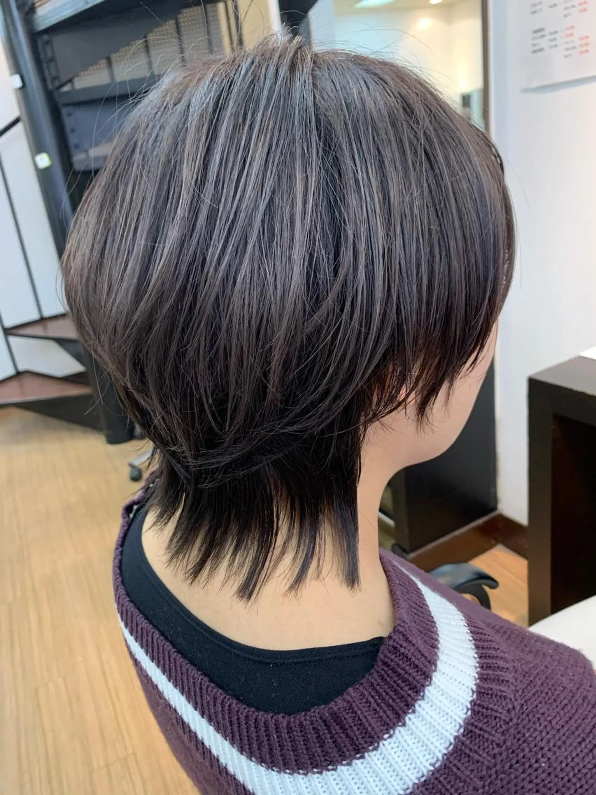 ショート カラー カット ヘアカラー トリートメント IORI #韓国ヘア#髪質改善のヘアスタイル