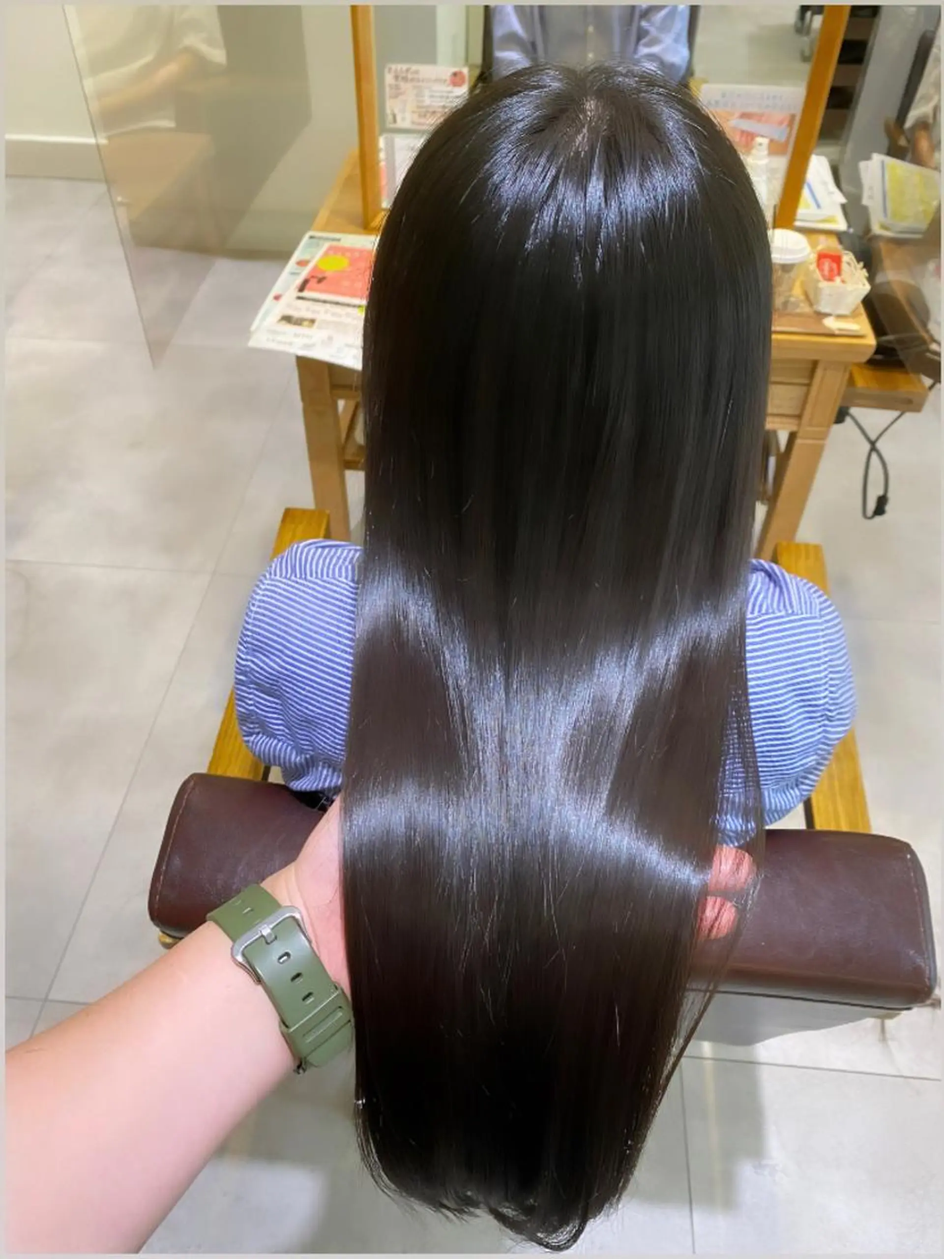 ロング カラー 髪質改善 トリートメント カット トリートメント BLENDby happiness所属・KAORU/絹髪 /髪質改善/奈良のヘアスタイル