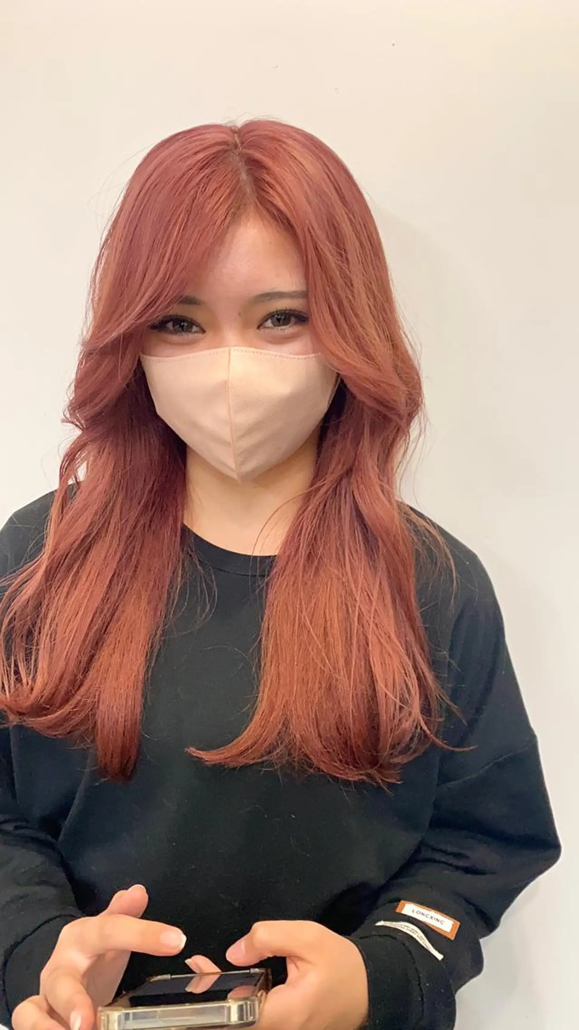 セミロング カラー ブリーチ デザインカラー ハイトーンカラー 似合わせカット ウルフカット ヘアカラー トリートメント sunc所属・レイヤーカット ワンホンヘアそうたのヘアスタイル