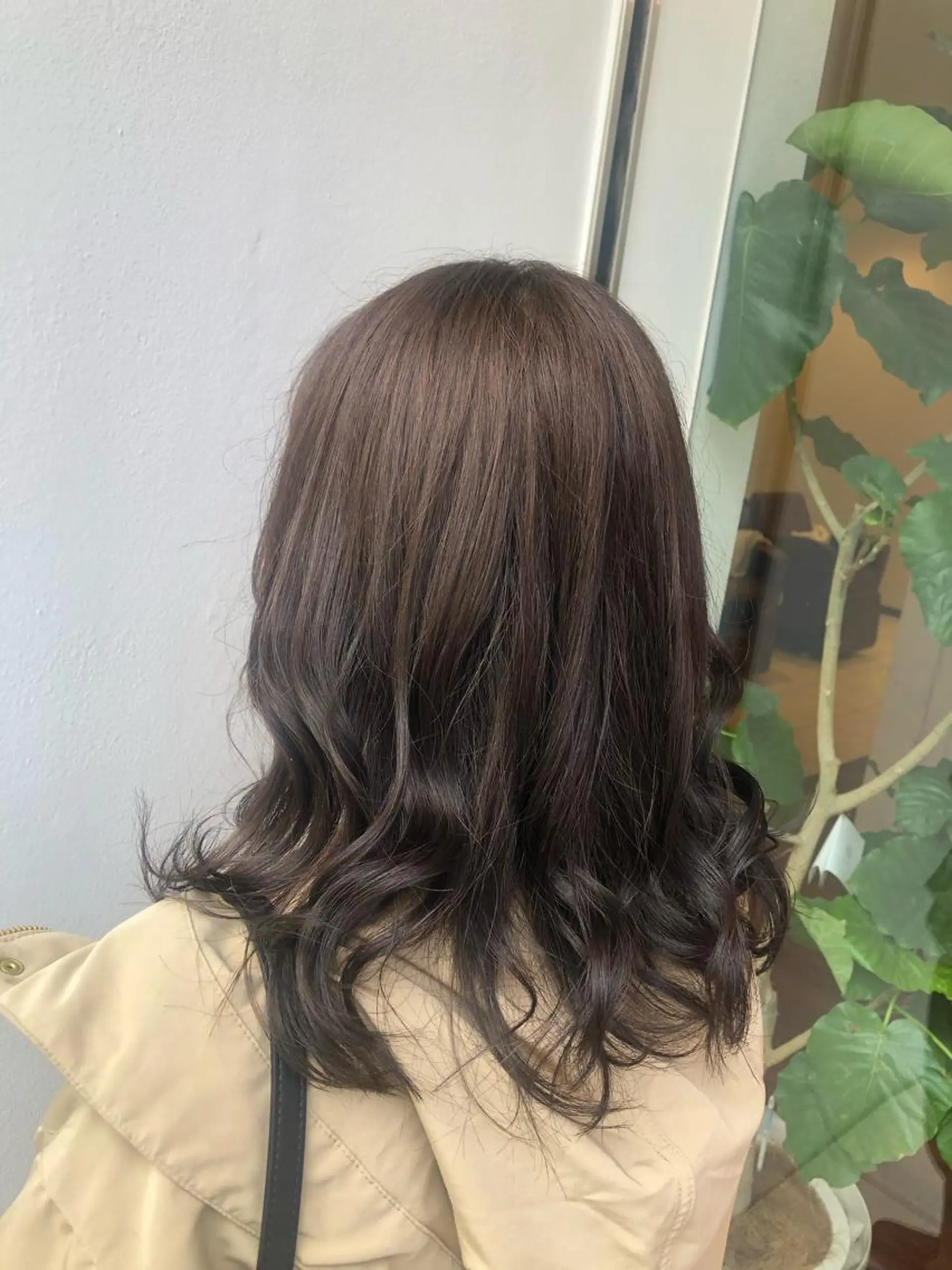セミロング カラー 卒業式のヘアスタイル 大阪長居🌱野見山 卓也のヘアスタイル