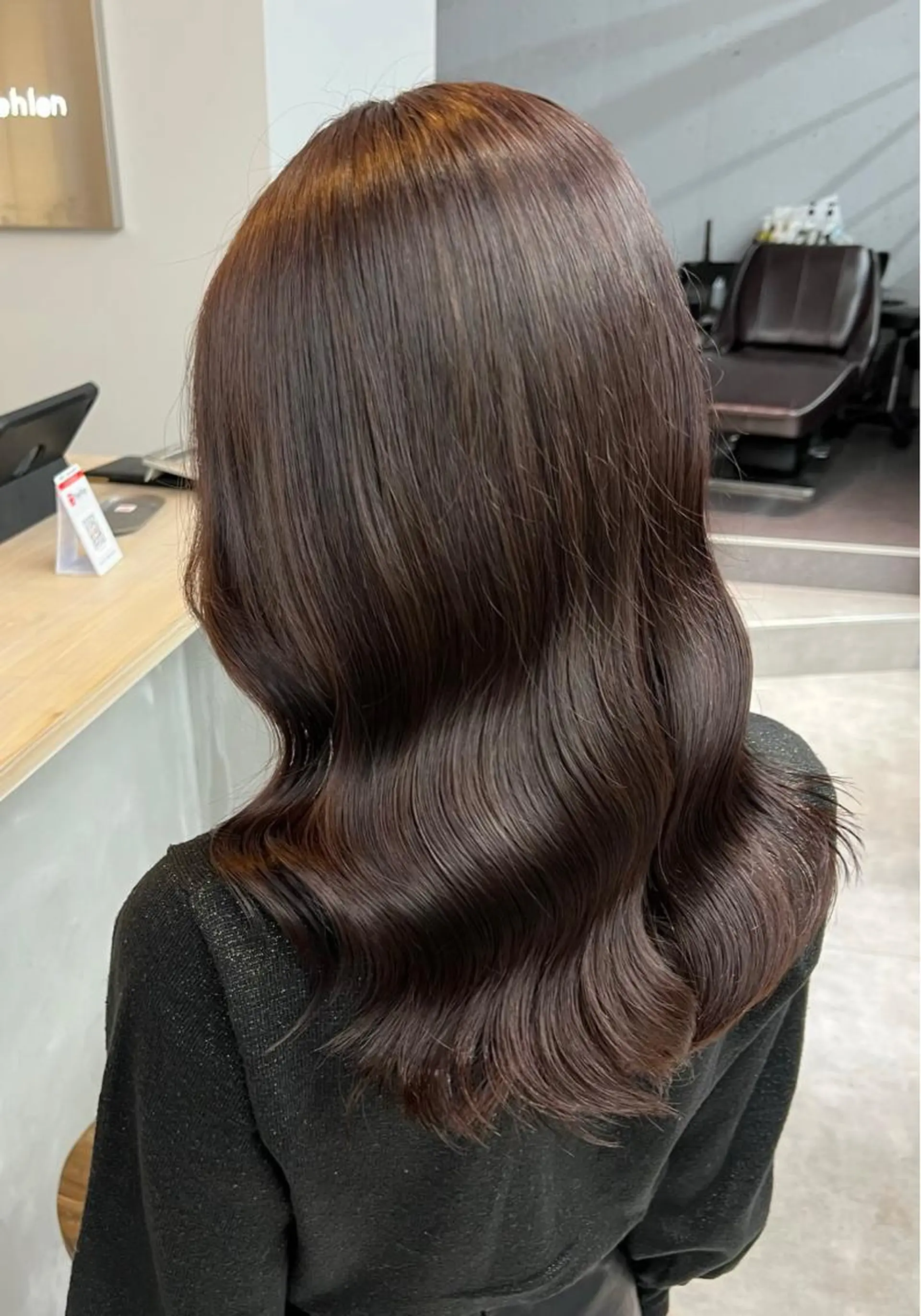 ロング カット ヘアカラー トリートメント ヘアセット wehlen【ヴェーレン】所属・プル艶職人/ にしものヘアスタイル