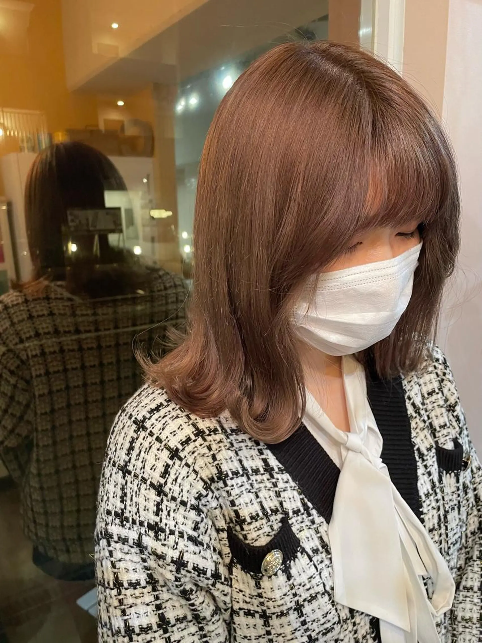 カラー newi梅田🫧韓国 ヘア🫧sakiのヘアスタイル