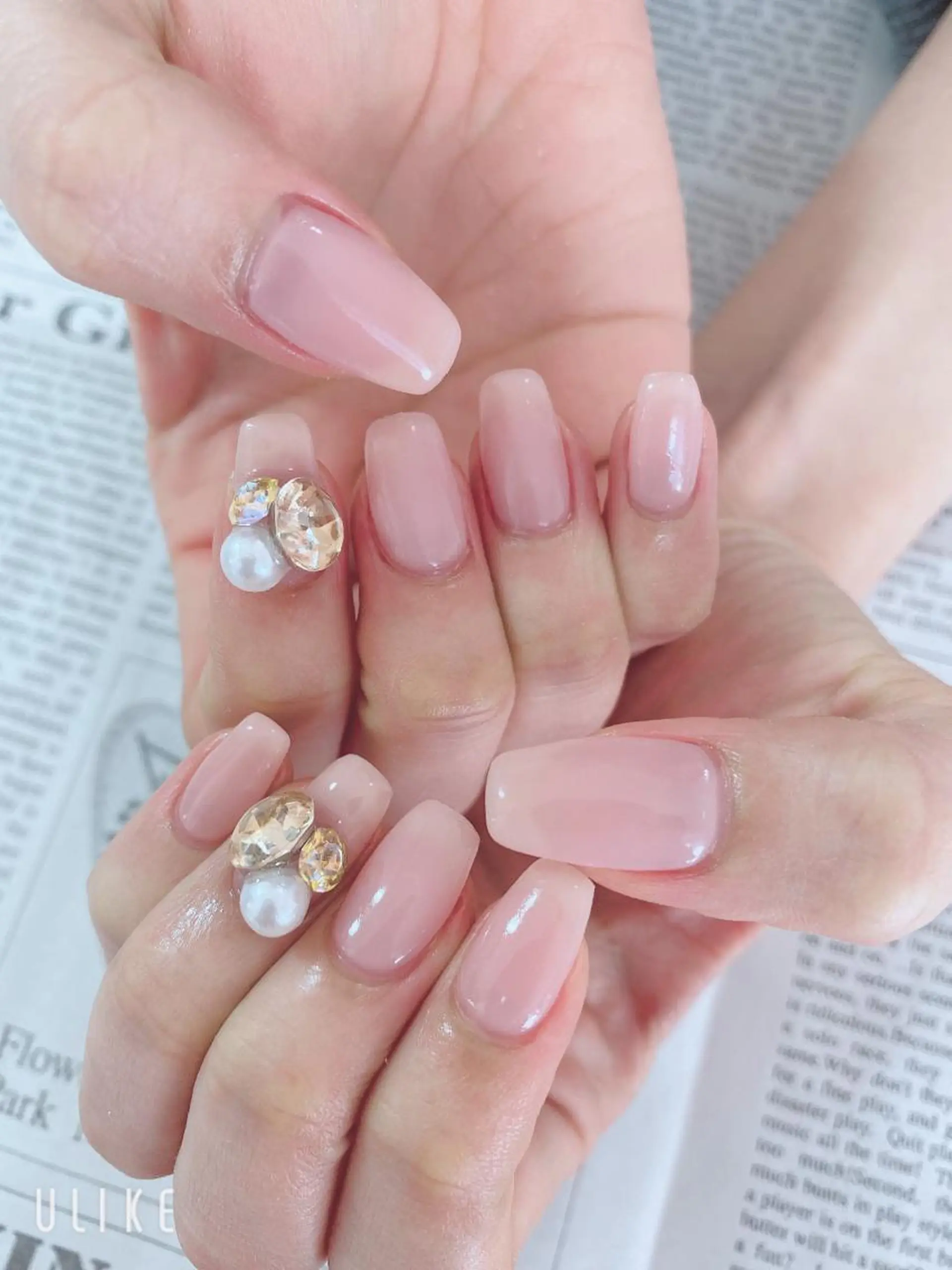 ネイル ハンドネイル ハンドケア 森山 舞のネイルデザイン