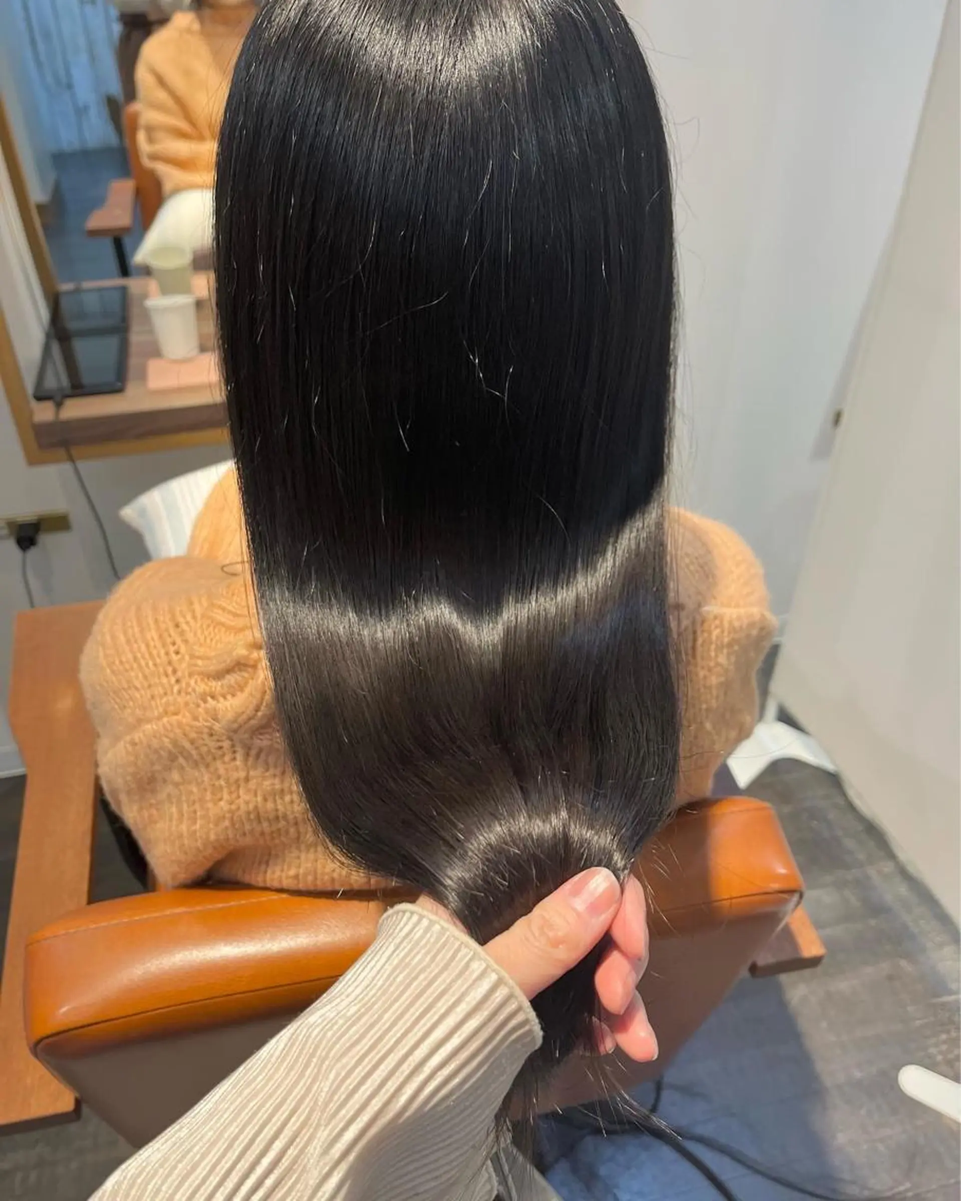 ロング カラー 髪質改善 トリートメント 髪質改善カラー☆ ヘアアレンジmiyuのヘアスタイル