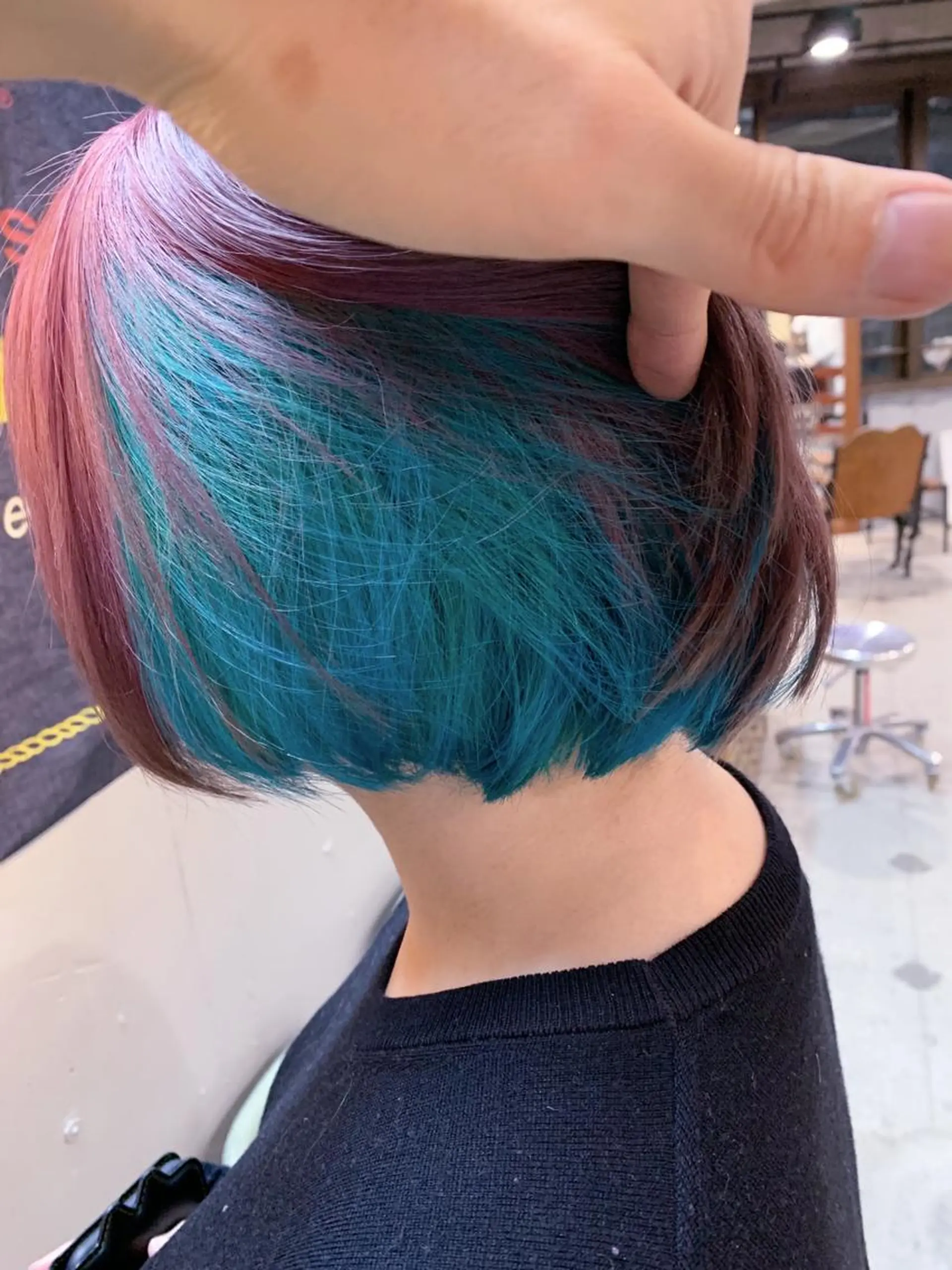 ショート カラー ヘアカラー トリートメント 代表 中島貴志のヘアスタイル