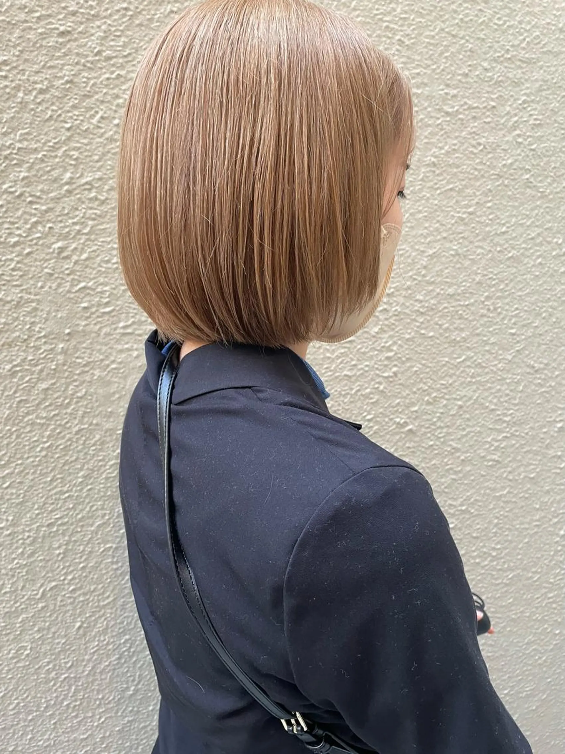 ショート sherry【シェリー】所属・miho 大国町 柔らかハイトーン💛のヘアスタイル