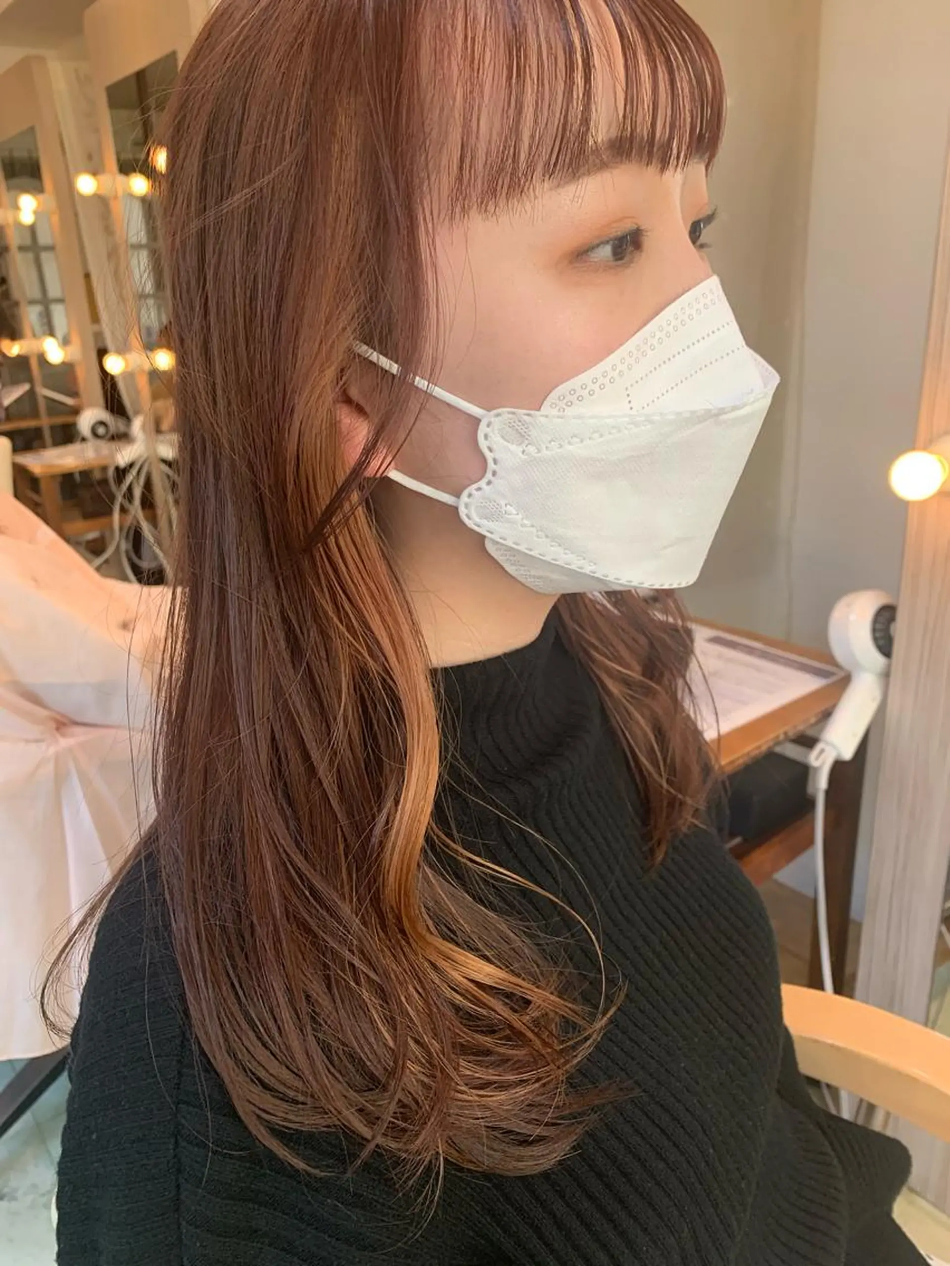 ロング カラー ヘアカラー トリートメント ヘアセット DiMPlE  ディンプル所属・🌸スタイリスト 山浦美恵のヘアスタイル