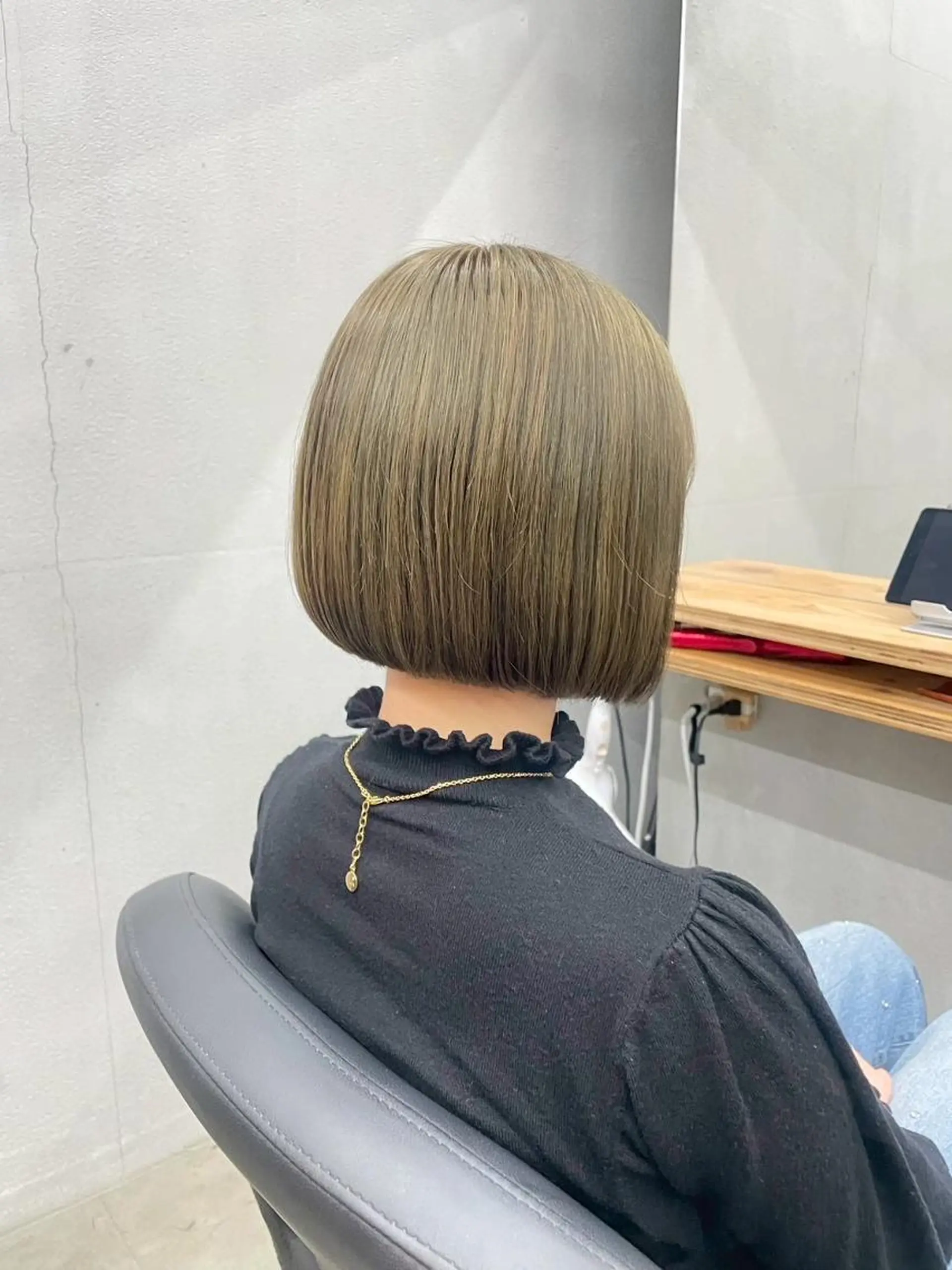 ショート カット ヘアカラー トリートメント N 【エヌ】のヘアスタイル