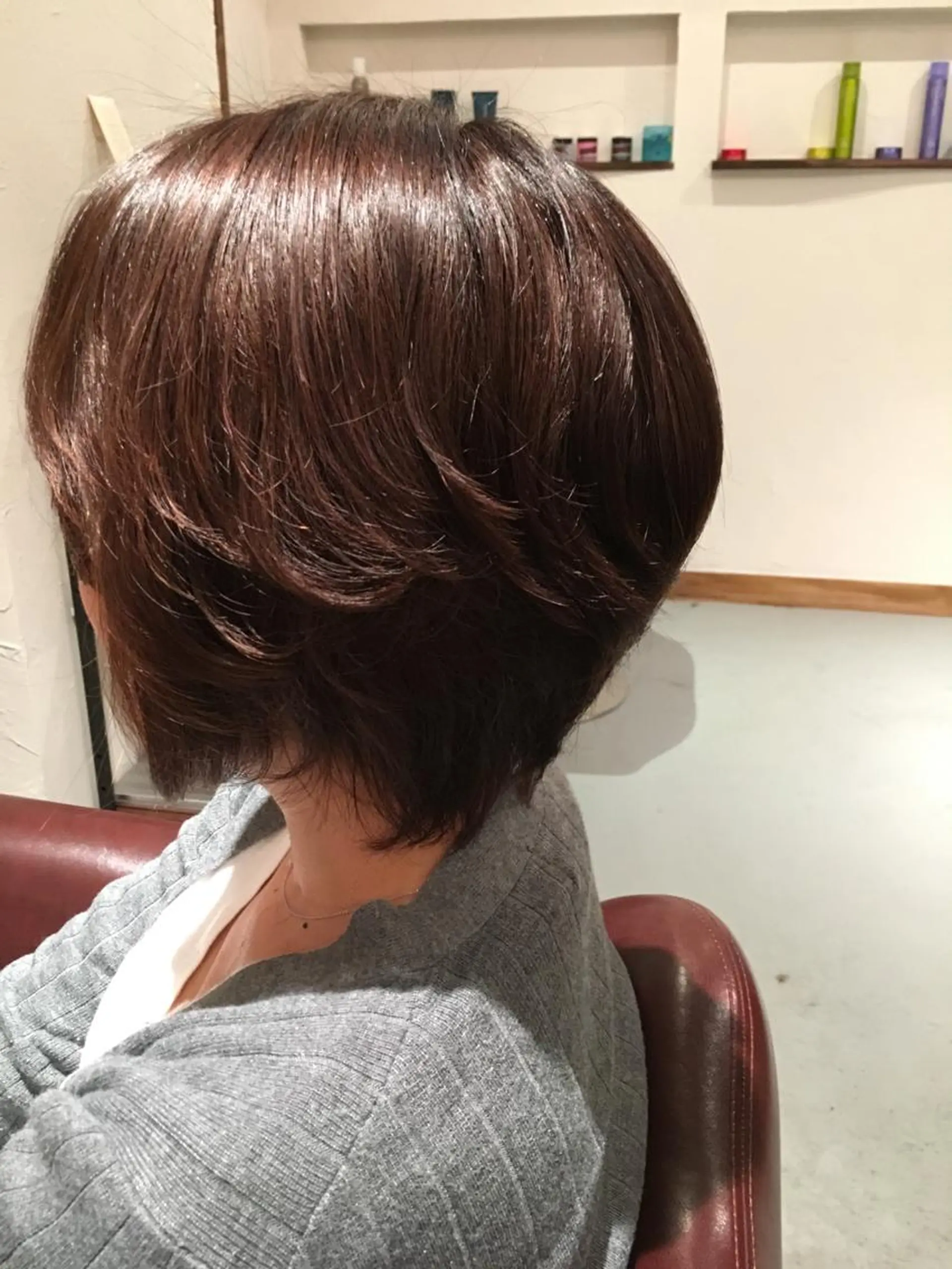 ショート カラー ショートヘア Hair salon The  hiveのヘアスタイル