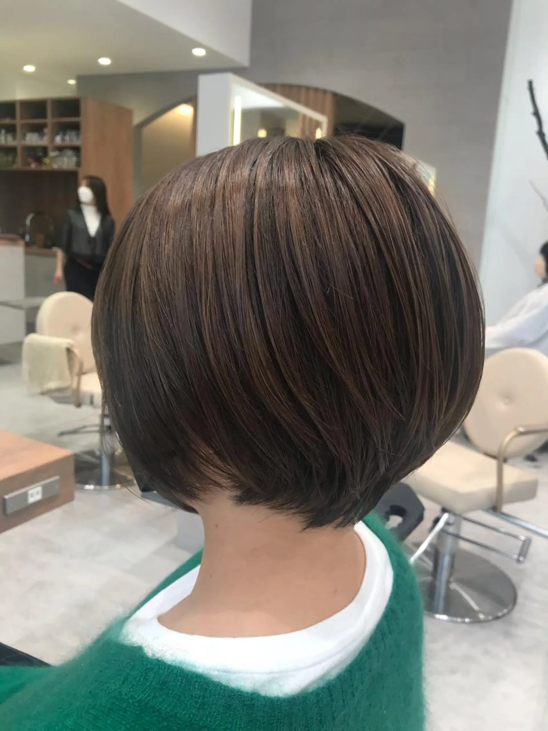 ショート カラー 木野田 萌のヘアスタイル