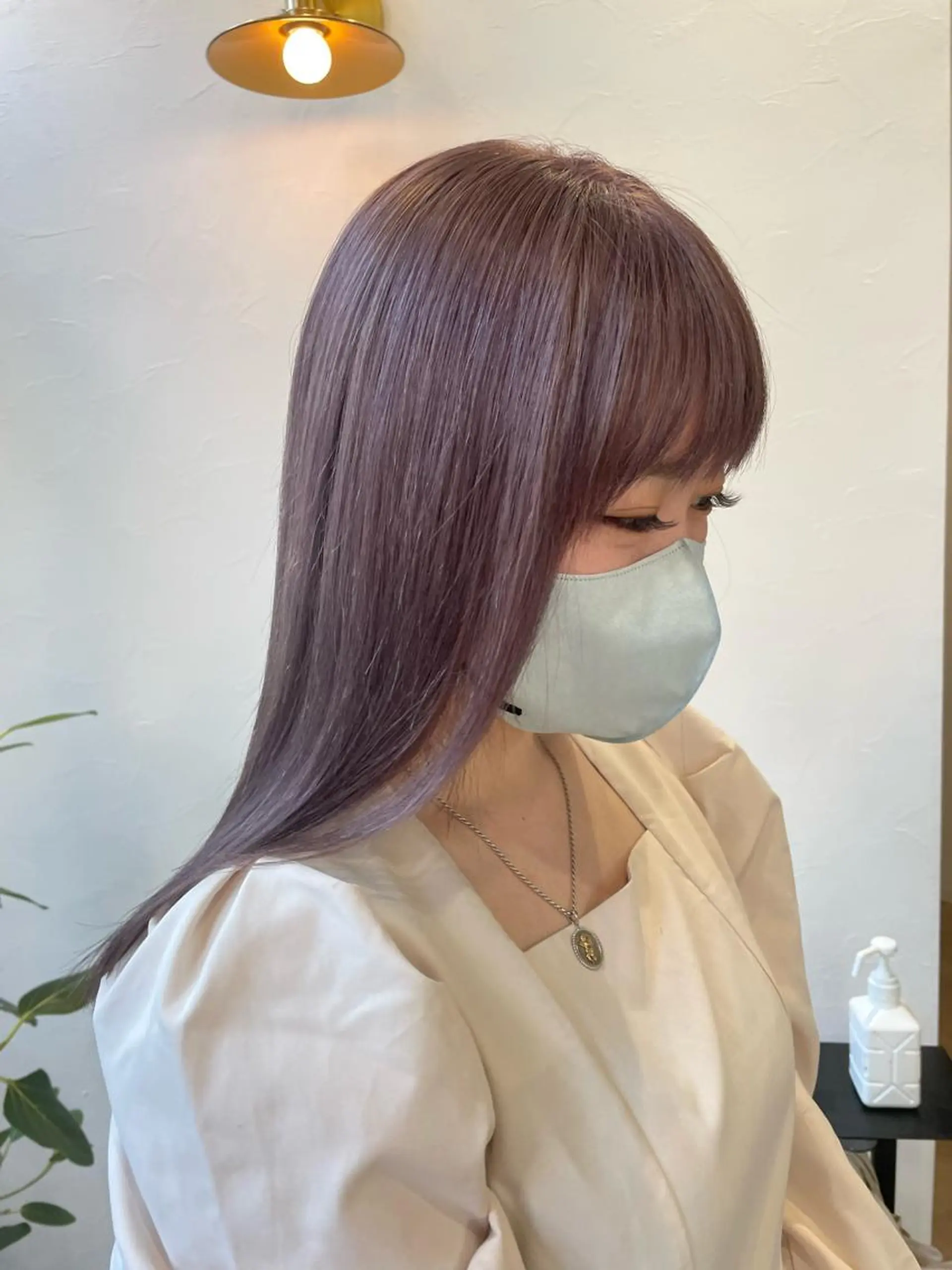 ロング カラー ブリーチ ケアブリーチ ダブルカラー ハイライトカラー インナーカラー salowin神戸三宮suite所属・工藤 貫多のヘアスタイル