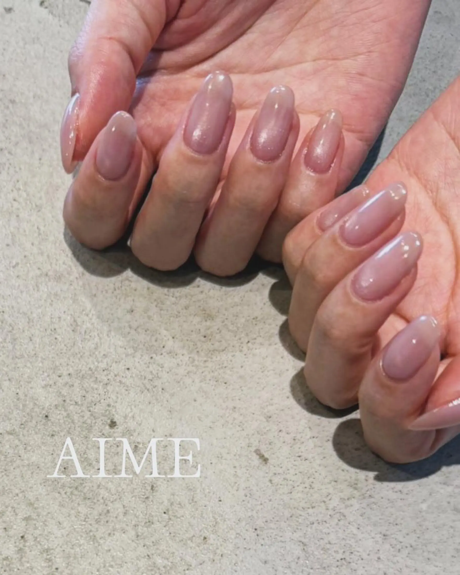 ネイル アートネイル ハンドネイル AIME （momo）のネイルデザイン