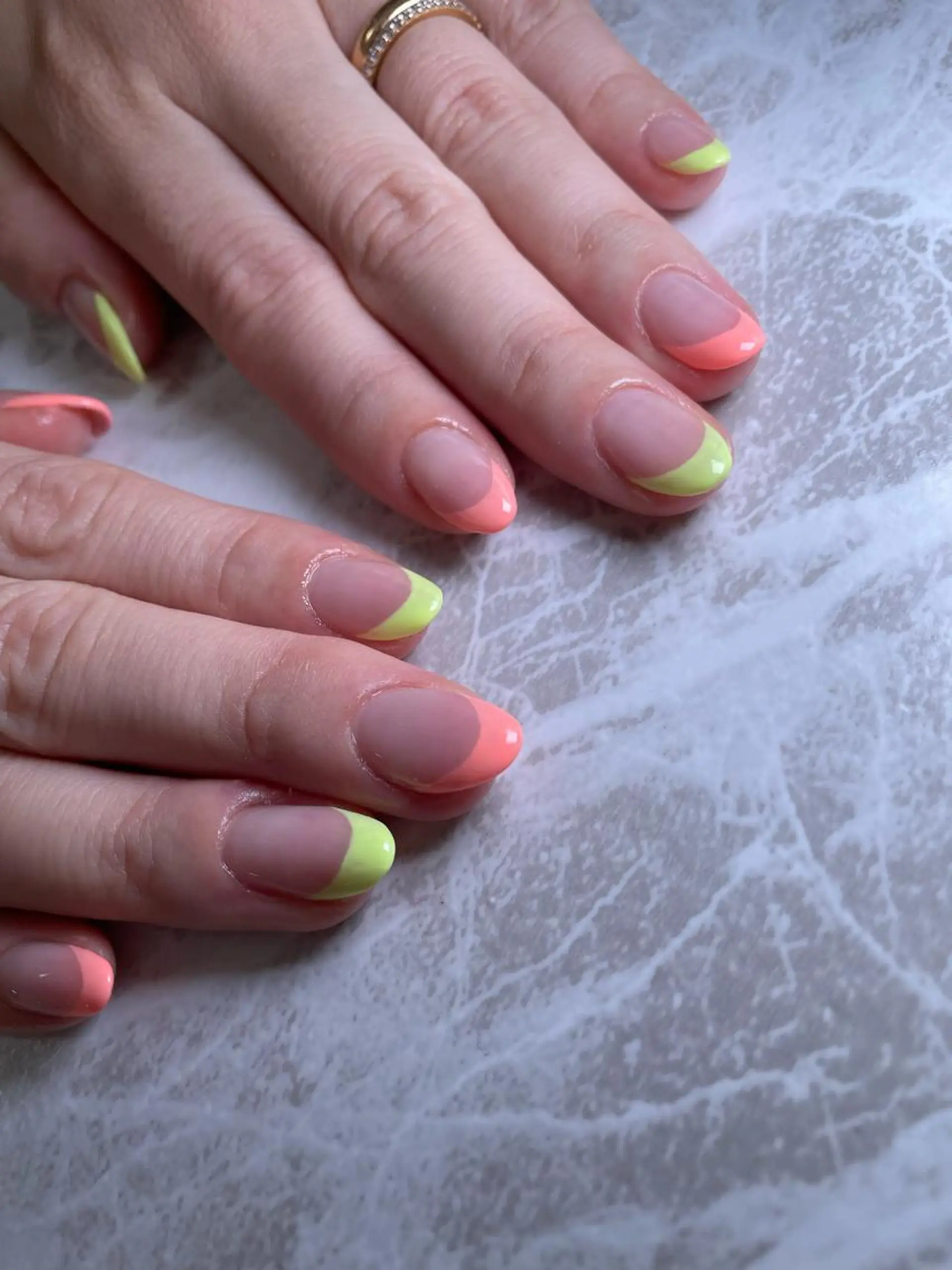 ネイル フレンチネイル YOUTH nails waxing所属・YOUTH natsumiのネイルデザイン