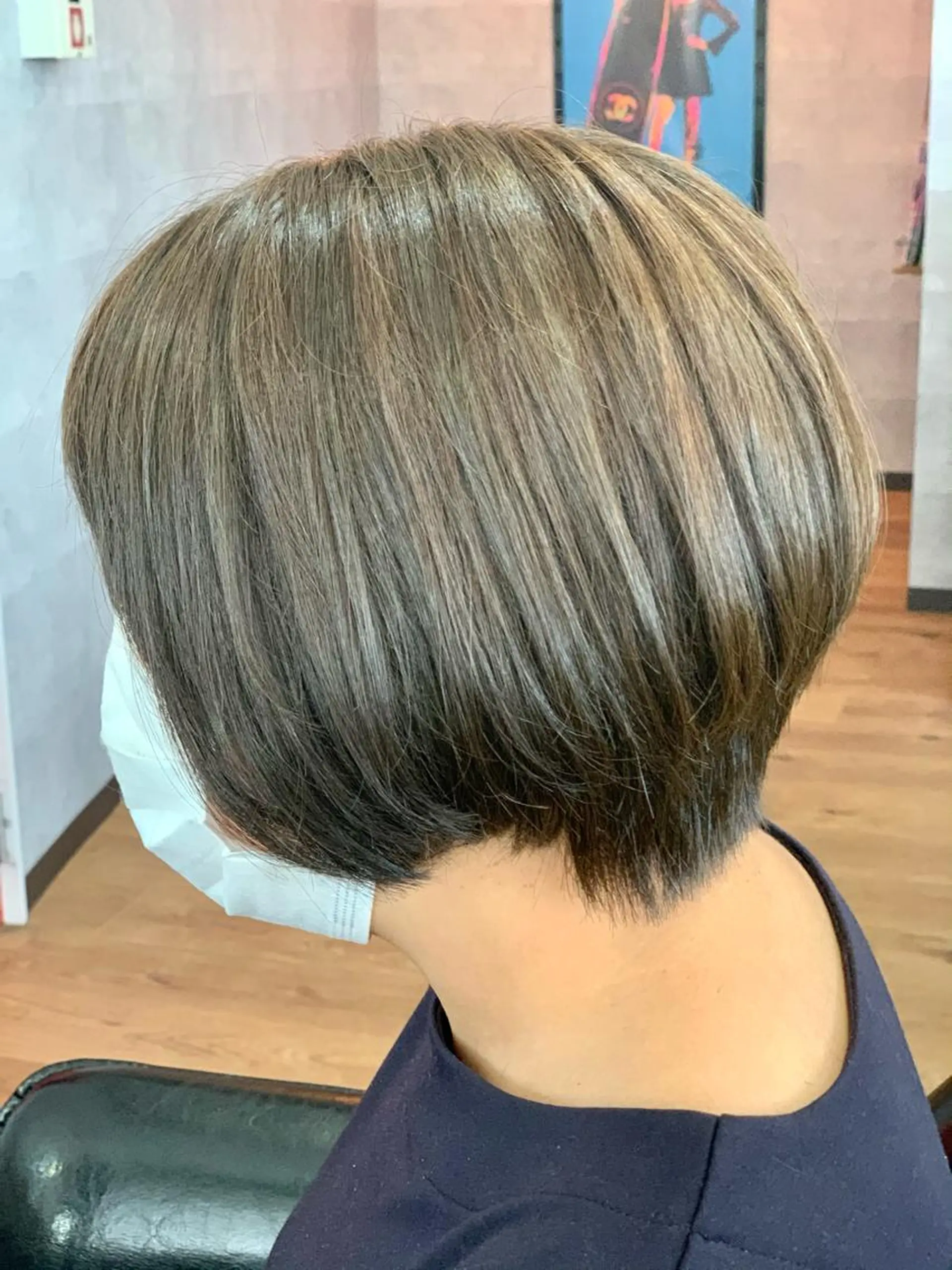 ショート SALOWIN心斎橋Suite店所属・ブリーチ毛にもできる 縮毛矯正|鷹司郎のヘアスタイル