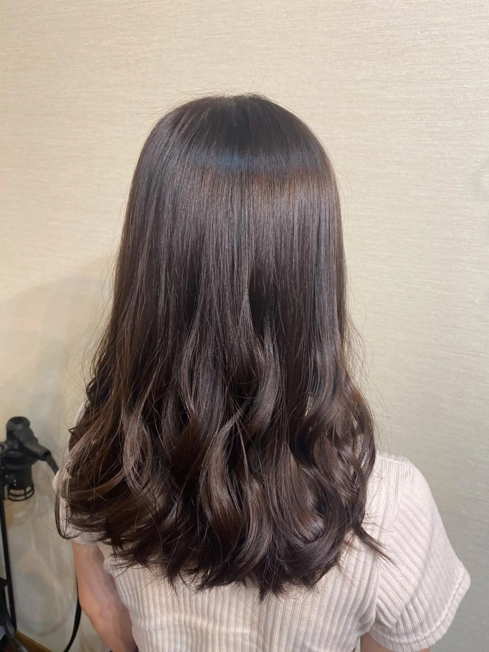 セミロング カラー ヘアカラー トリートメント Tr　Spa Salon Careのヘアスタイル