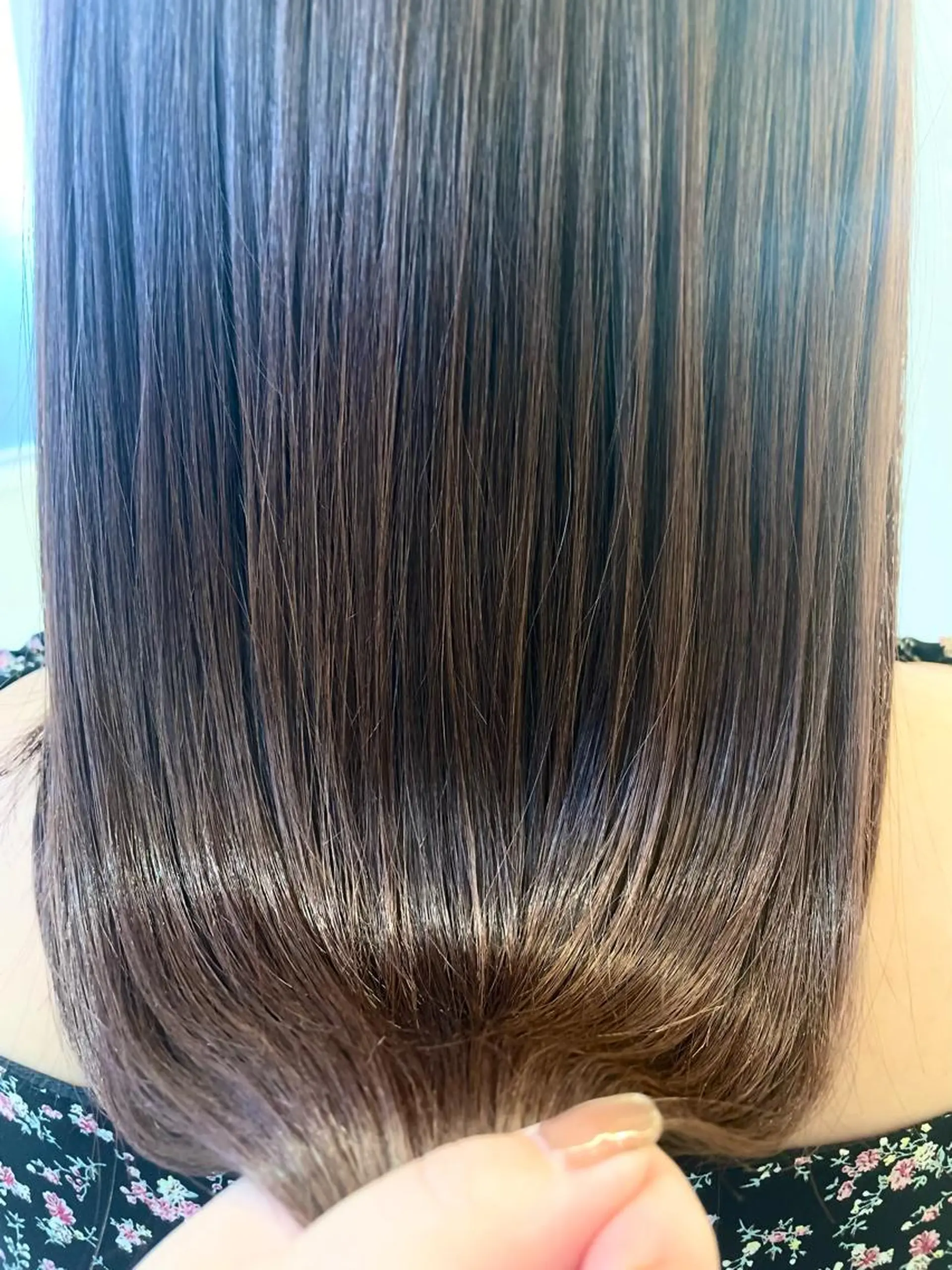 ロング 髪質改善 トリートメント ふるはし みなのヘアスタイル