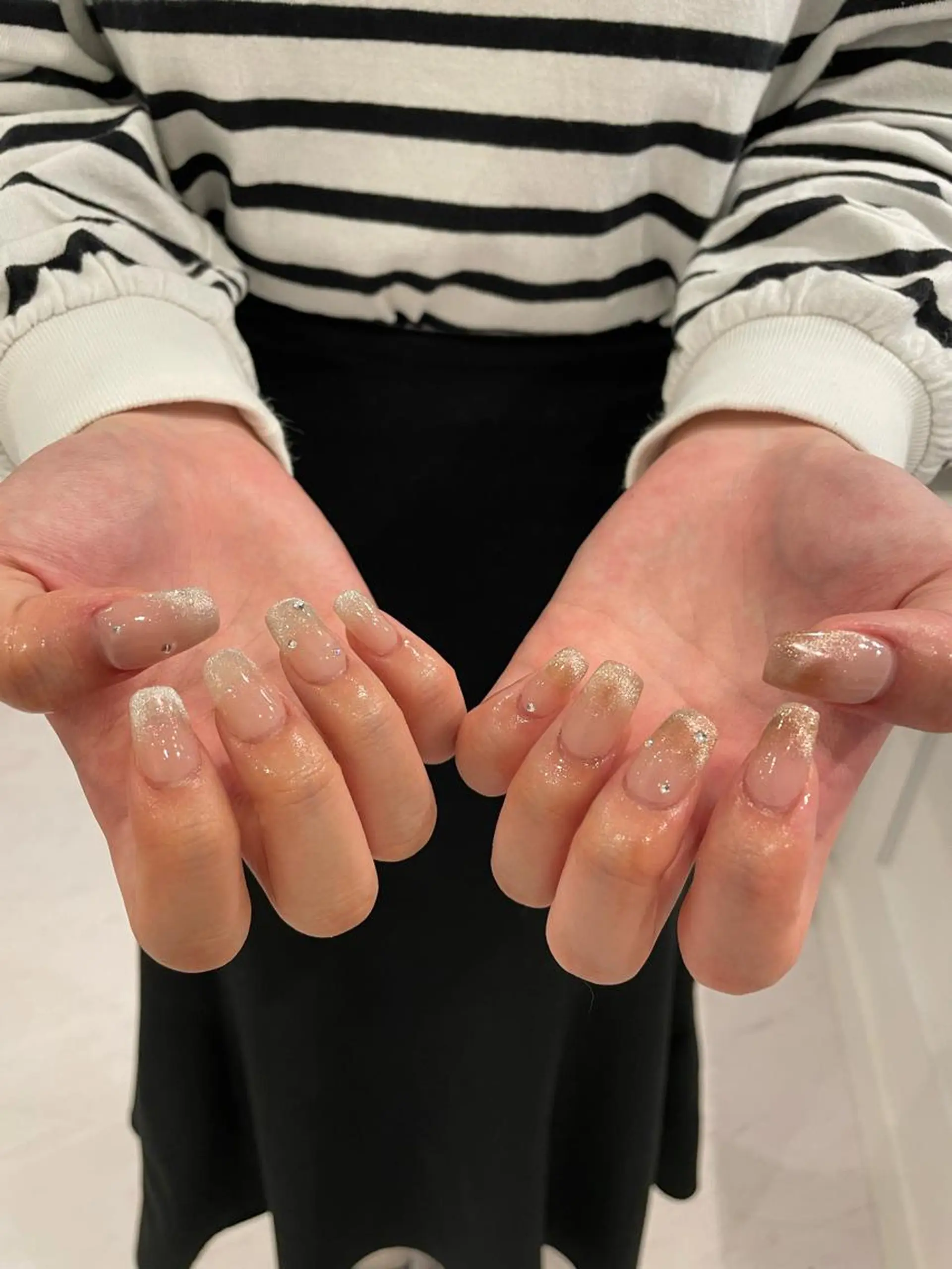 ネイル 束感まつ毛/ネイル/ LED♥KIRARAのマツエク・マツパデザイン