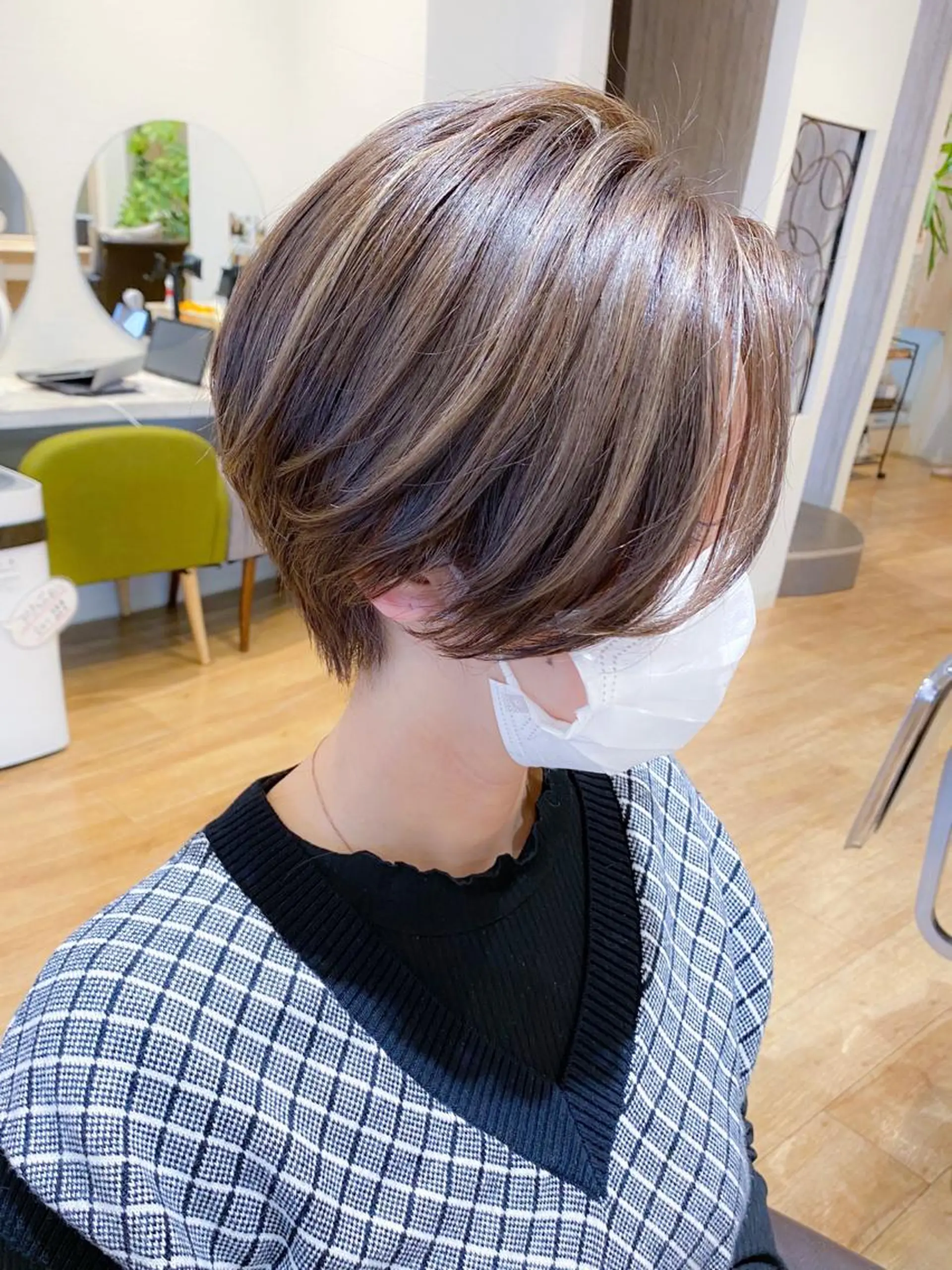 ショート カラー ショートボブ ハンサムショート ボブ ショートヘア 柳 雄輝のヘアスタイル