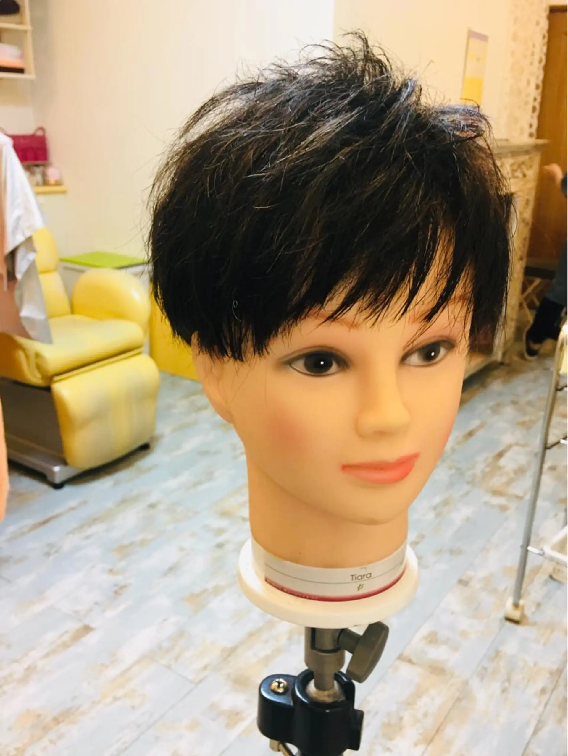 ショート ショートヘア 山本 雷のヘアスタイル