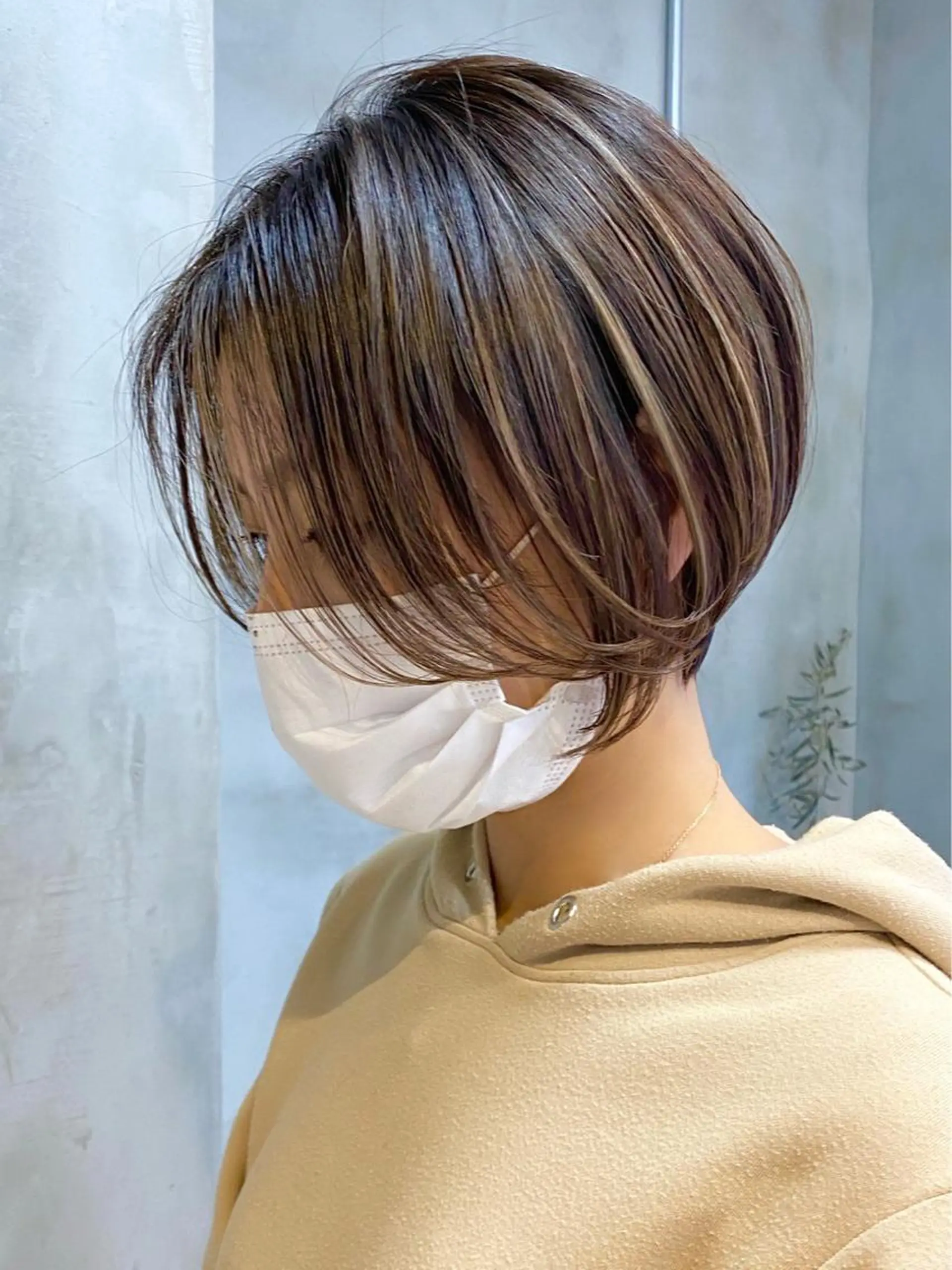 カラー ハイライトカラー ボブ/ミディ/ロング 特化/芳野りんかのヘアスタイル