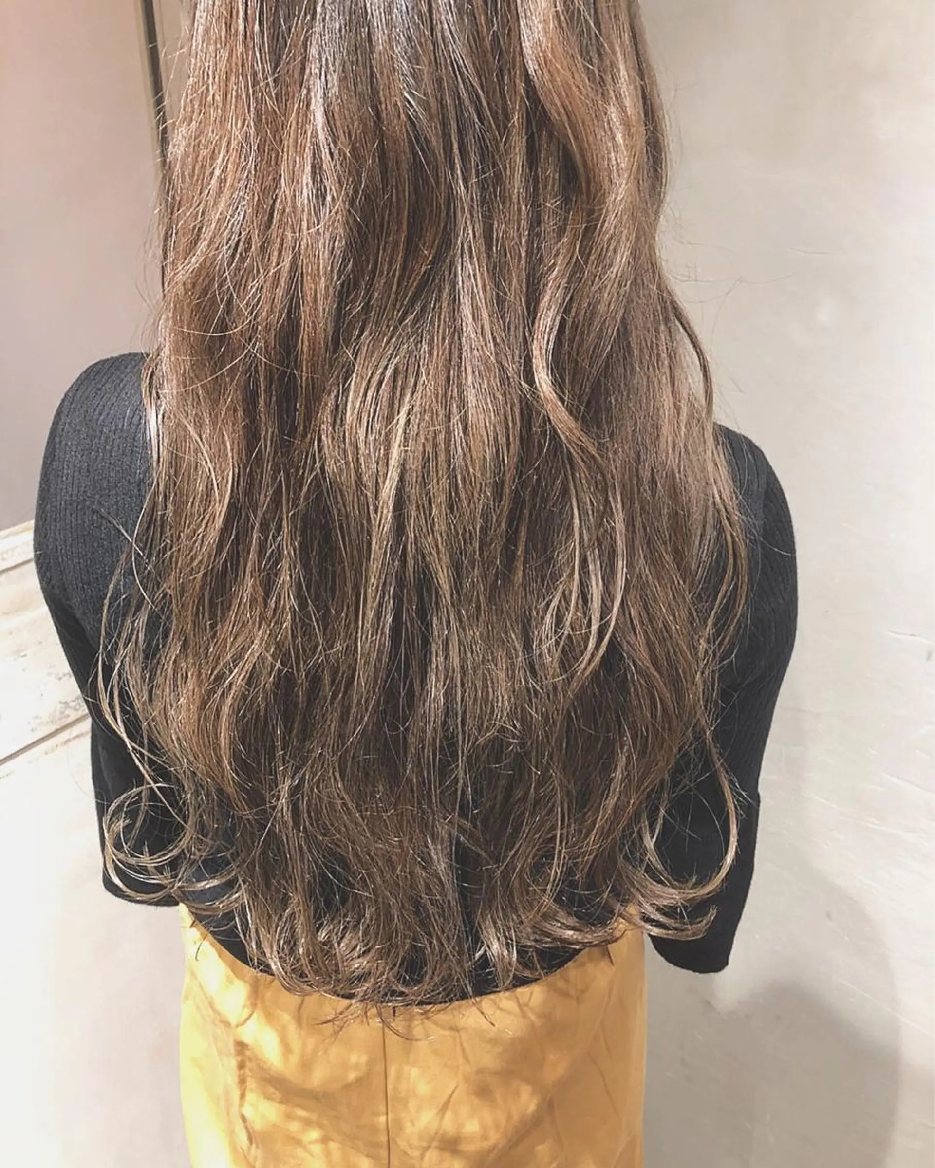 セミロング カラー BRICK所属・［BRICK］Yui ナチュラル系の極みのヘアスタイル