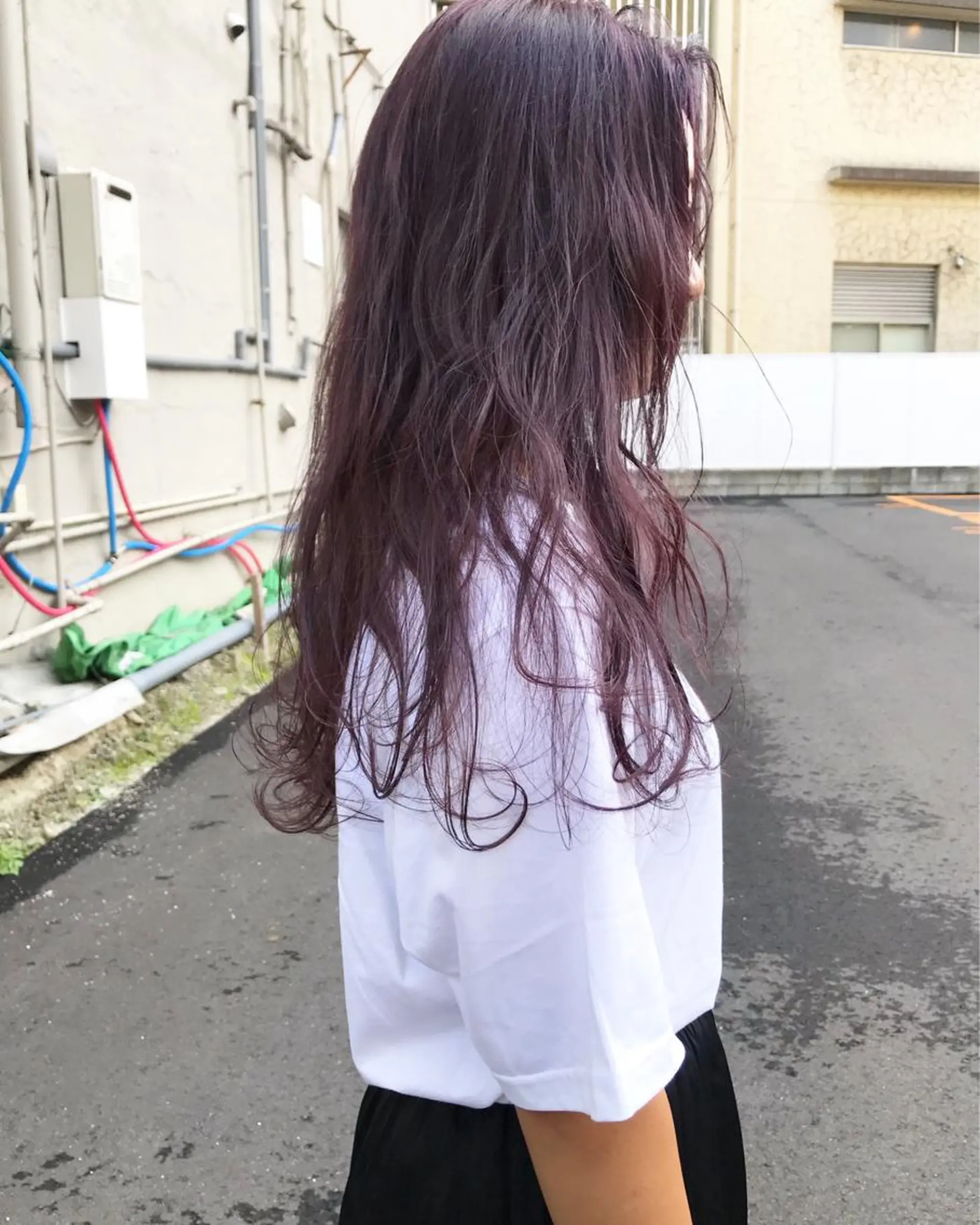 ロング ヘアカラー トリートメント Musiiik hairのヘアスタイル