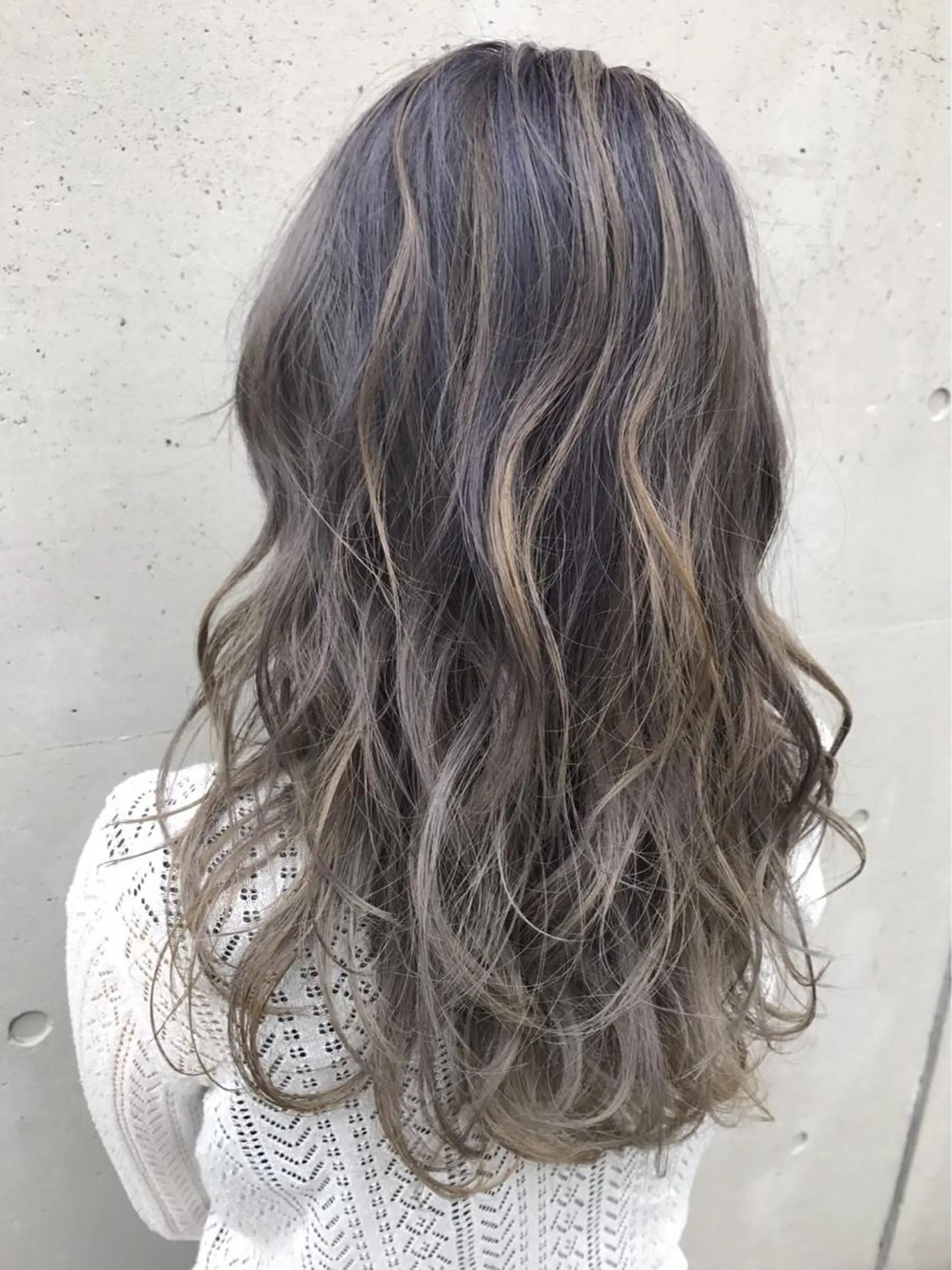 ロング カラー ヘアアレンジ メンズ キッズ マツエク・マツパ グラデーションカラー グレージュ Luela堅田所属・田中 裕士のヘアスタイル