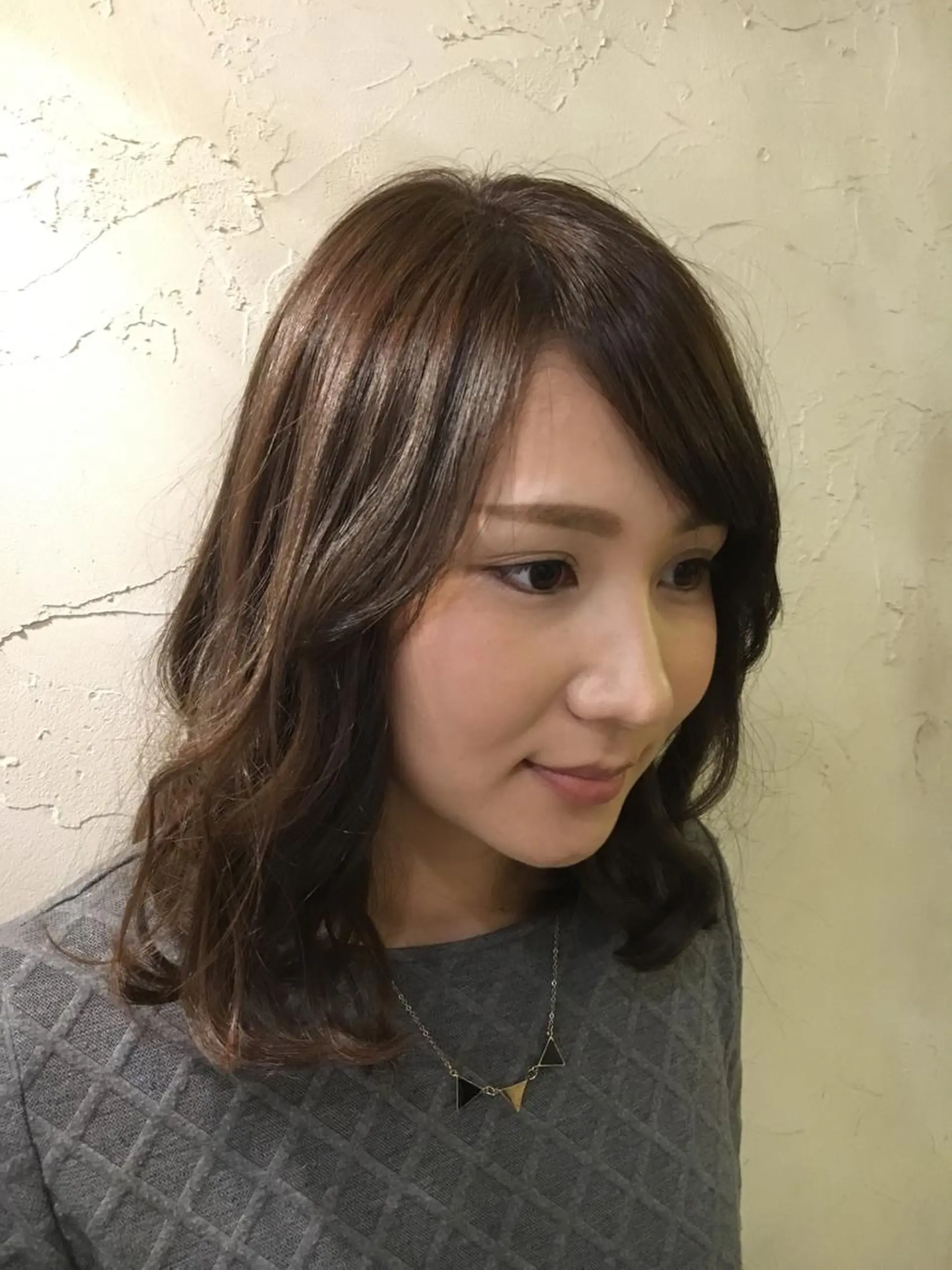 ミディアム LoRE hair 四条河原町 西尾友里のヘアスタイル