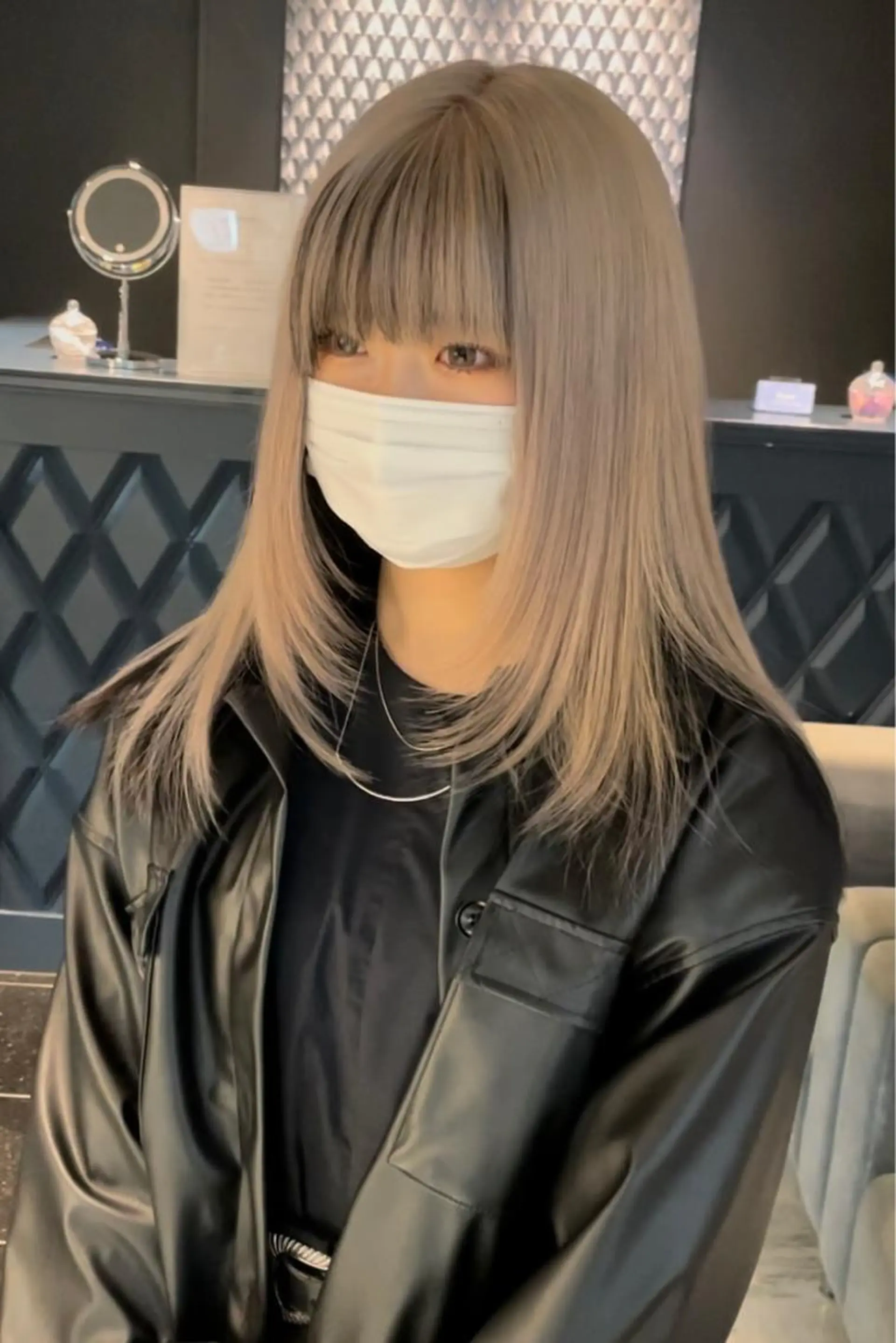 ミディアム AO所属・ボブ/艶カラー/ 縮毛矯正/寺岡祐斗のヘアスタイル