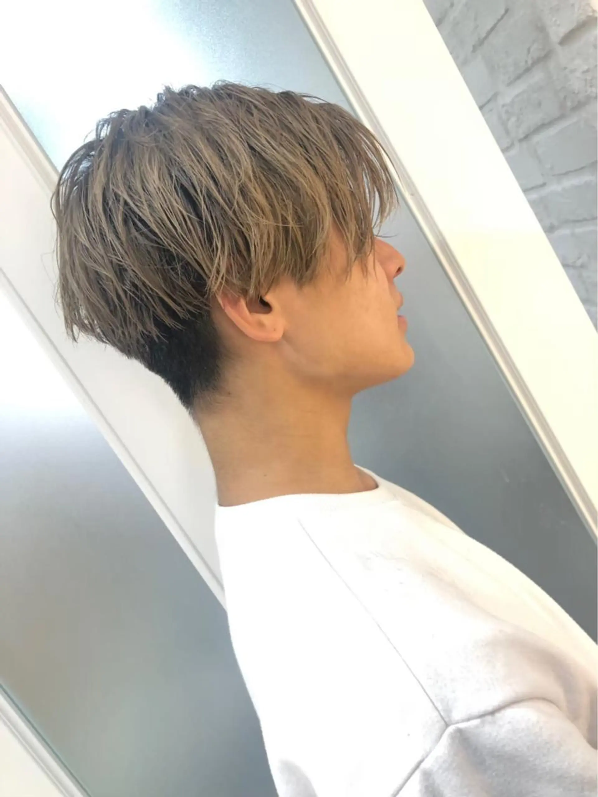 メンズ 山下恋佳/矢場町/ ブリーチ/ショートのヘアスタイル
