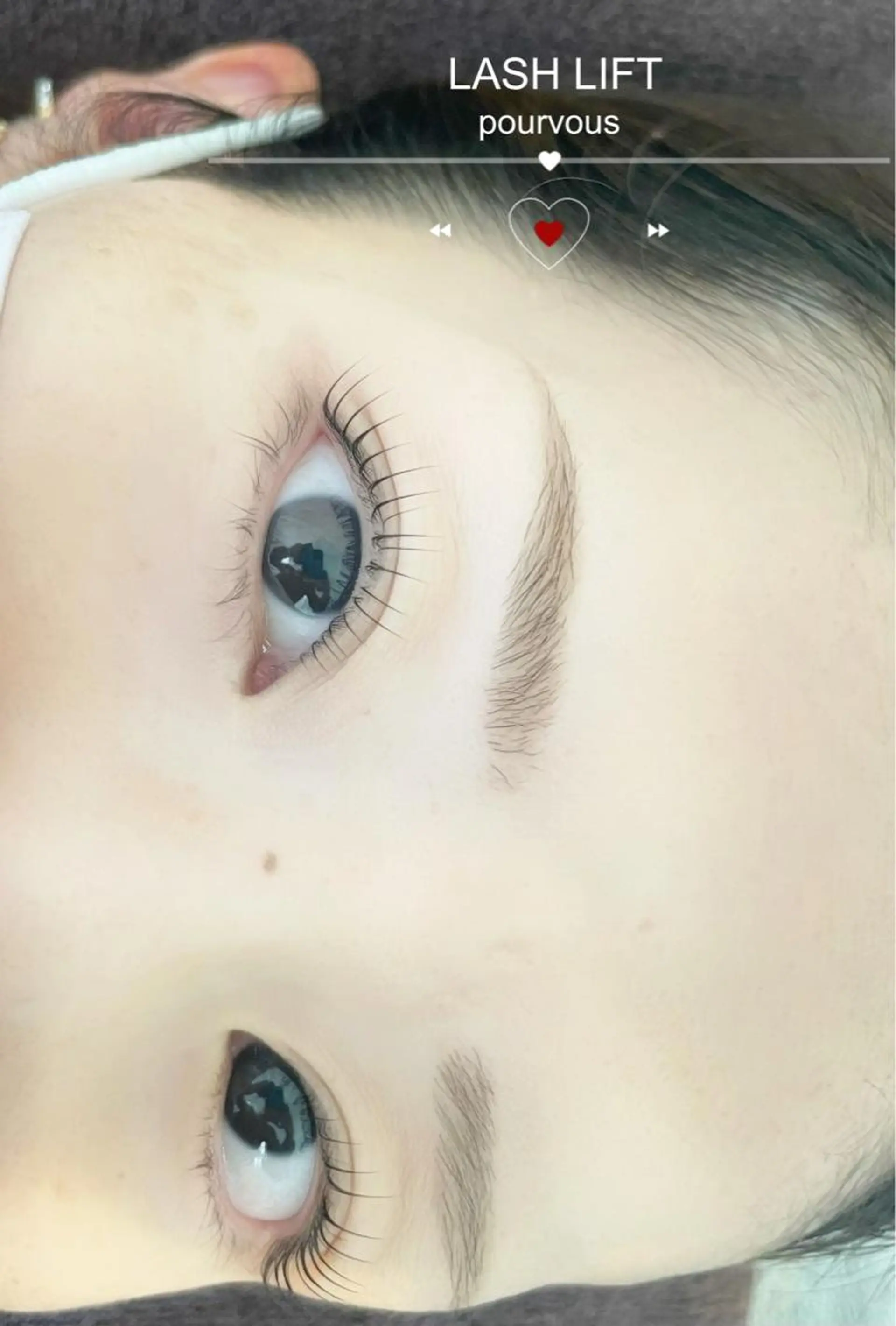 マツエク・マツパ アイブロウ pour voursのマツエク・マツパデザイン