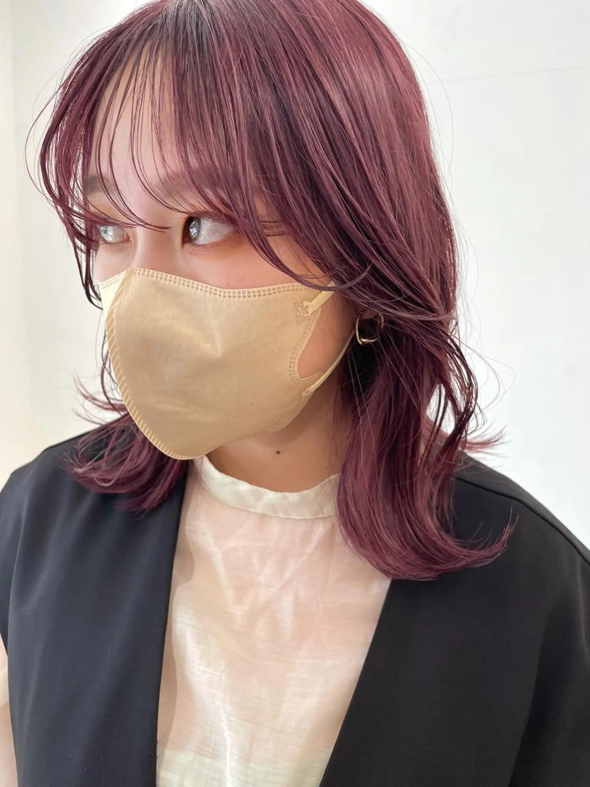 ミディアム ヘアカラー Authen. soraのヘアスタイル