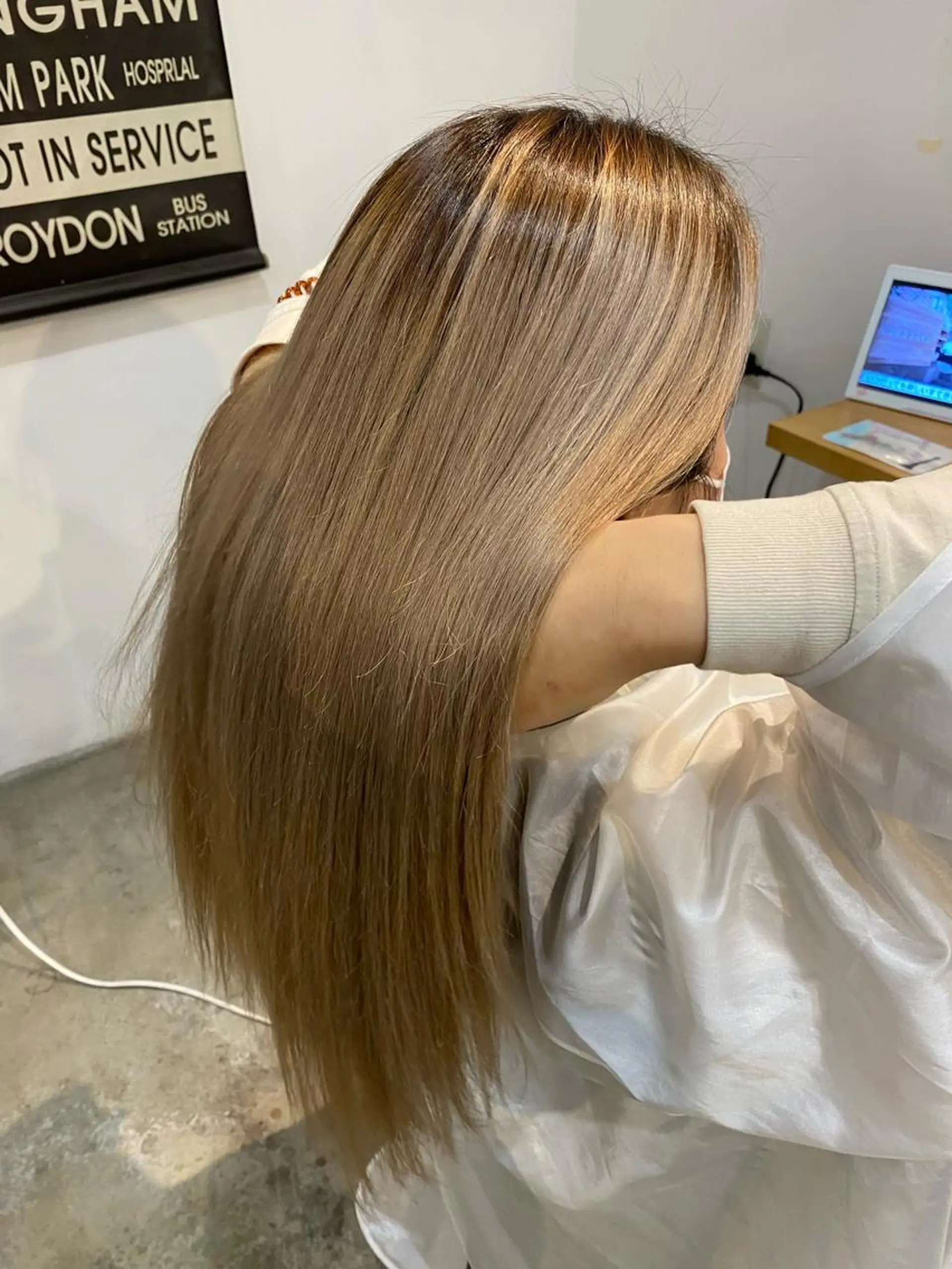 ロング トリートメント 石川 雅のヘアスタイル