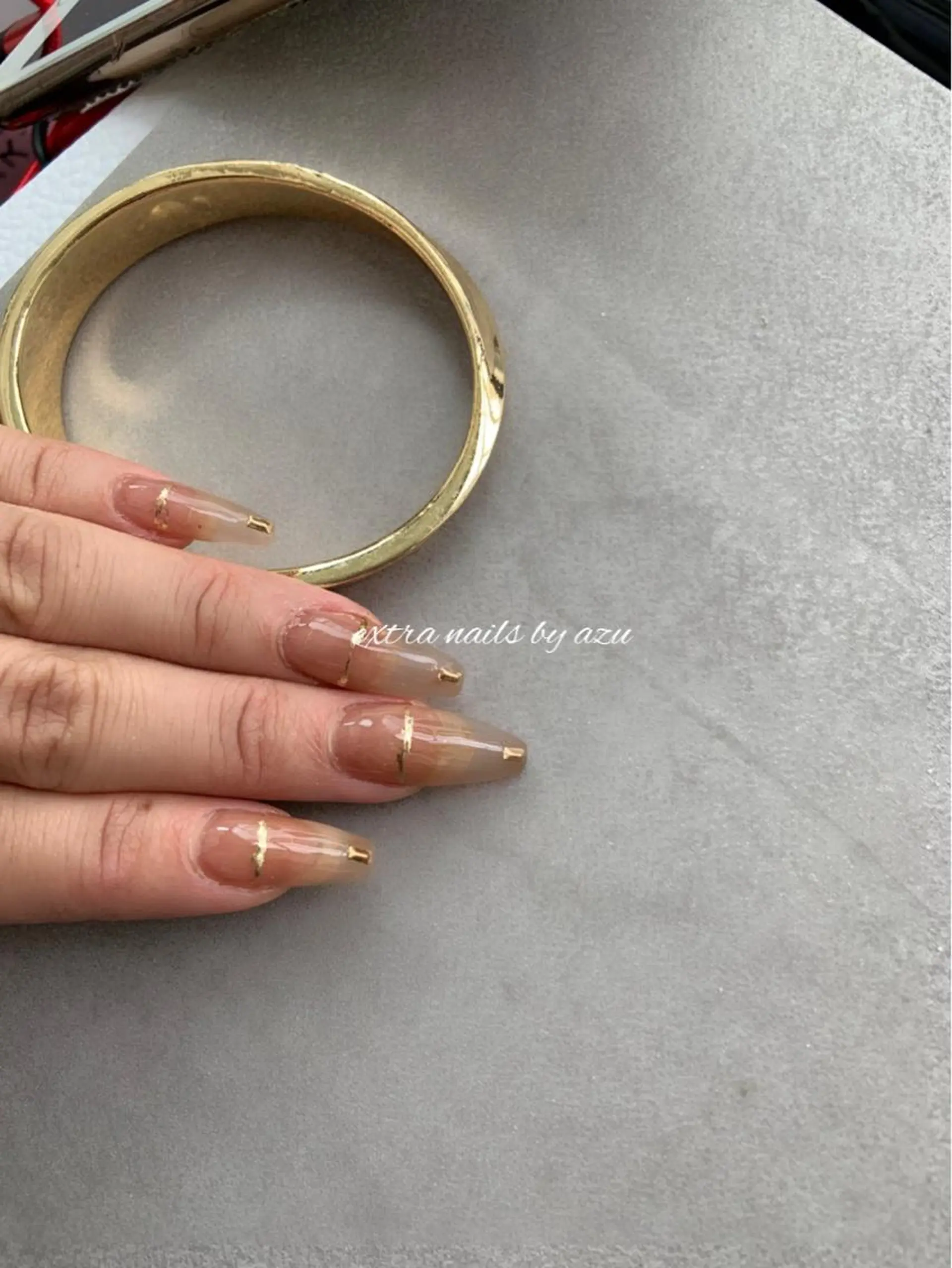 ネイル ミラーネイル ハンドネイル extranails ／lemellaのネイルデザイン